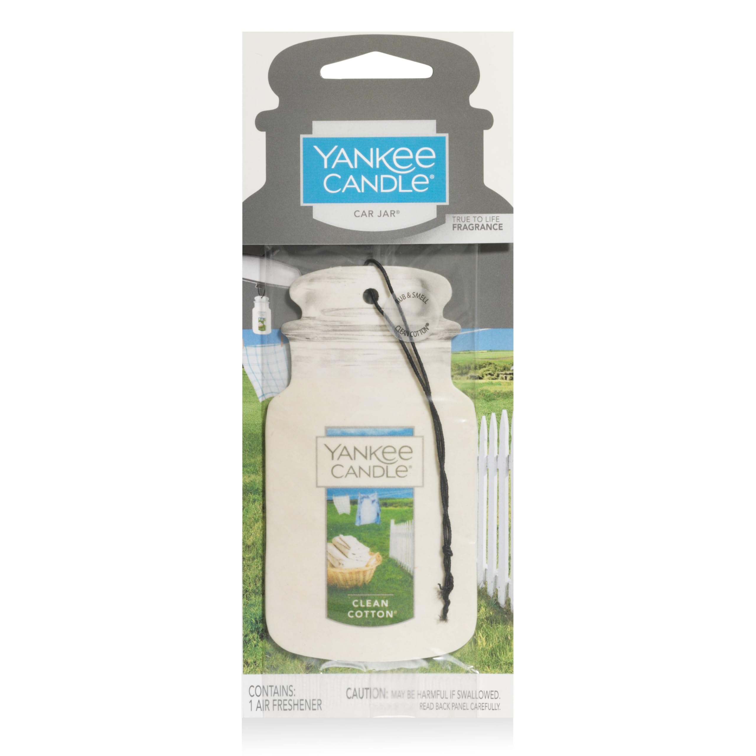 Yankee Candle Company Sngl Car Jar Clean/