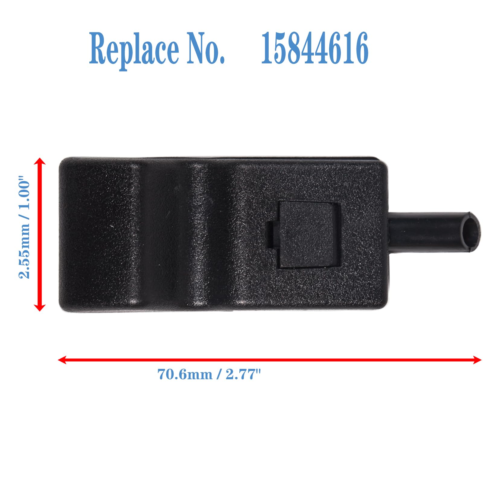 15844616 For Chevrolet Chevy Silverado Door Lock Knob Front/Rear Tahoe Door Lock Knob Interior Manual Avalanche Suburban Gmc Sie