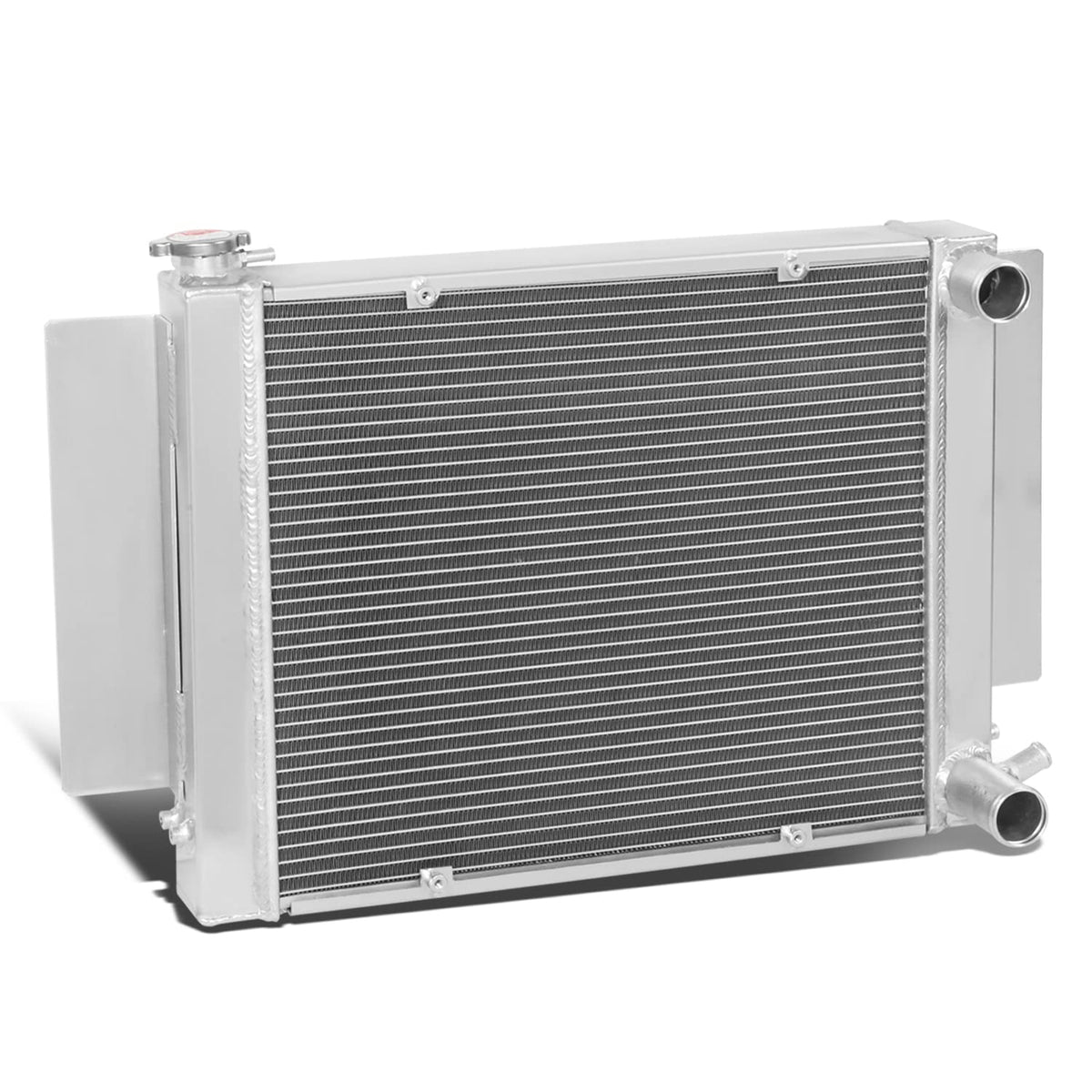 DNA Motoring RA-RX769-3 3-Row Full Aluminum Radiator Compatible with 79-82 Mazda Rx-7/Rx7 Sa/Fb S2,17.75'' x 15.25 ''x 2.5'',1.7