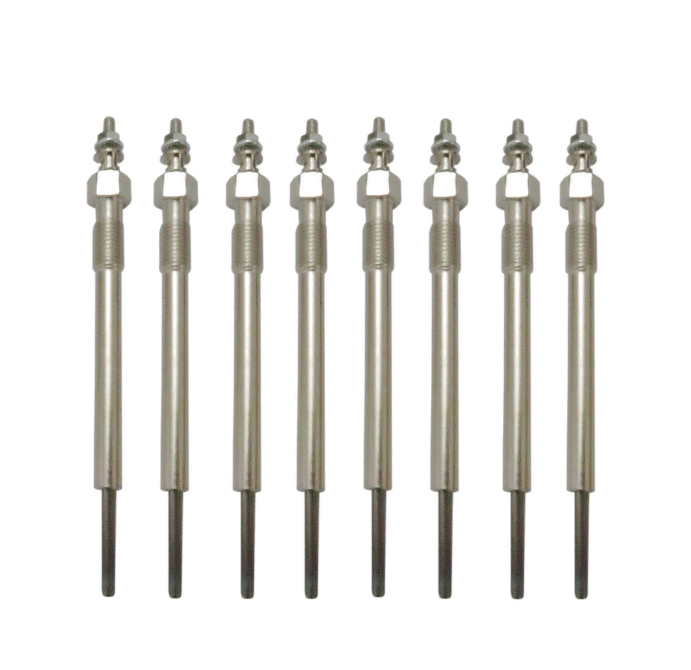 Set of 8 New Glow Plug 2001-2005 For Chevy GMC 6.6L Duramax LB7 & Early Build LLY