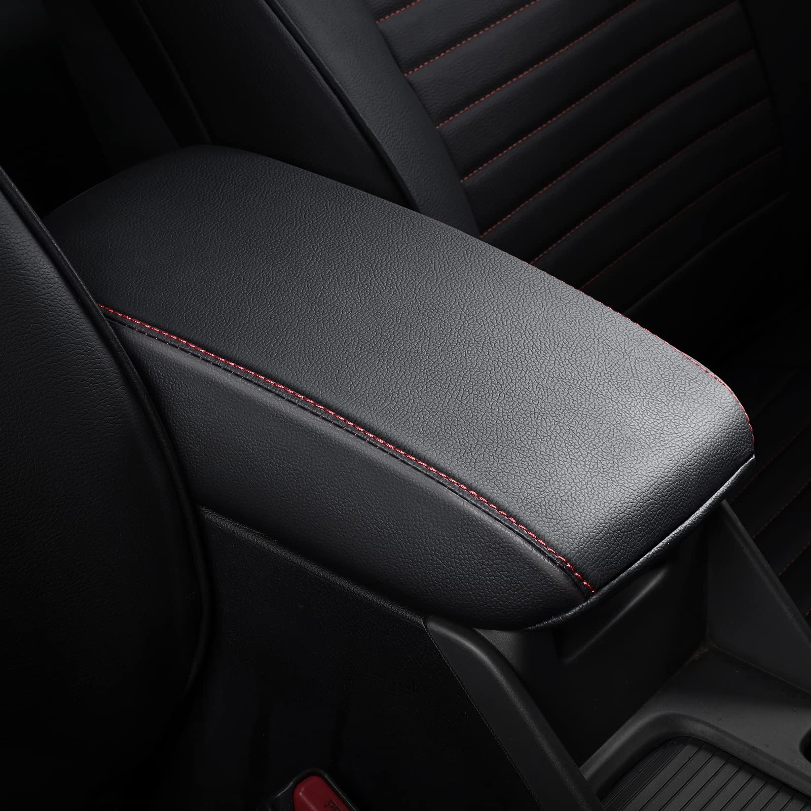 Aomsazto Console Cover For Altima Nissan 2019-2022 2023 Black Armrest Cushion For Nissan