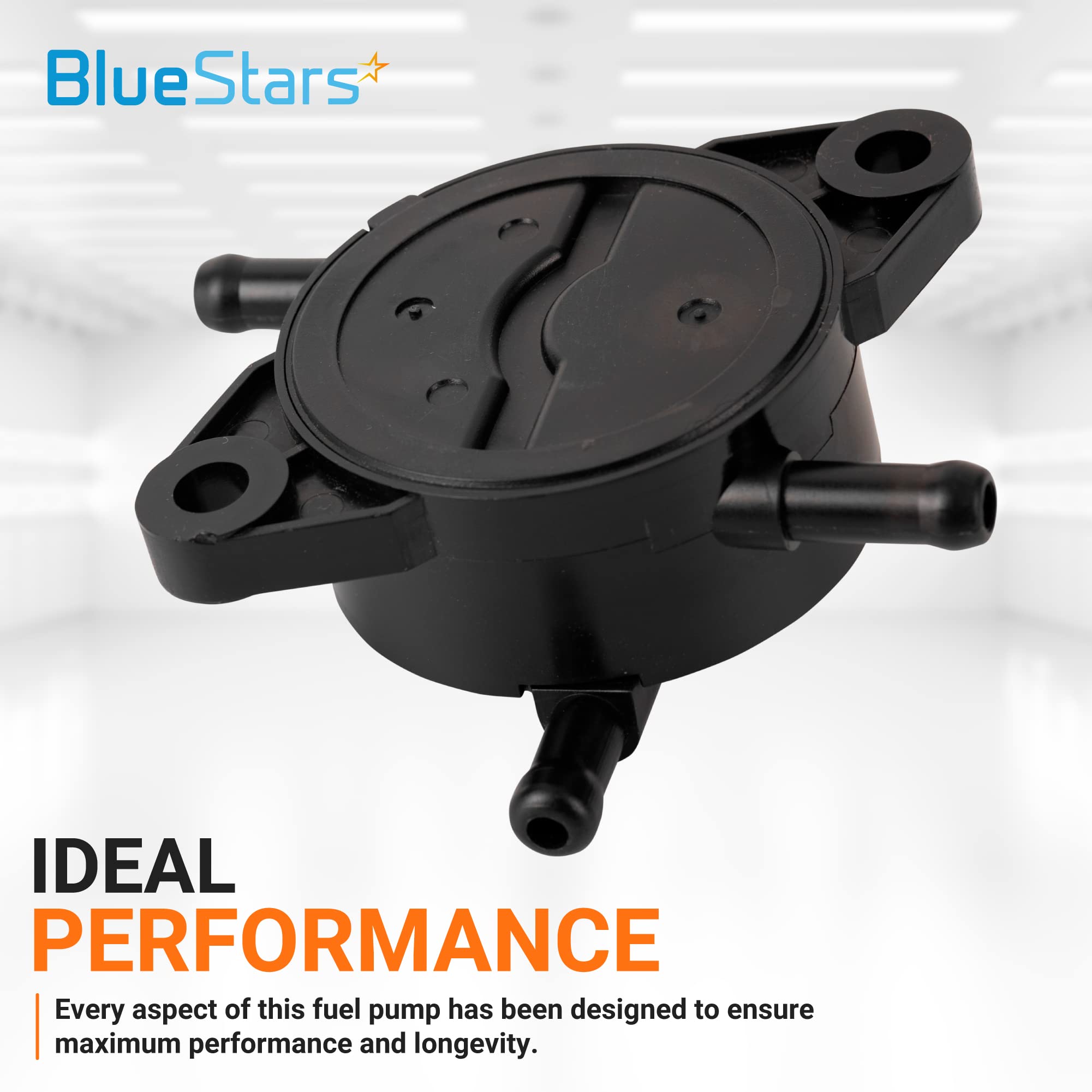 Bluestars 49040-7008 49040-0770 Miu12470 Fuel Pump - Compatible With Kawasaki Fs Fr Fx Series Engines Fs481V Fs541V Fs600V Fs651V Fs691V Fs730V Fr541V Fr600V Fr651V Fr691V Fr730V John Deere 636M 647A