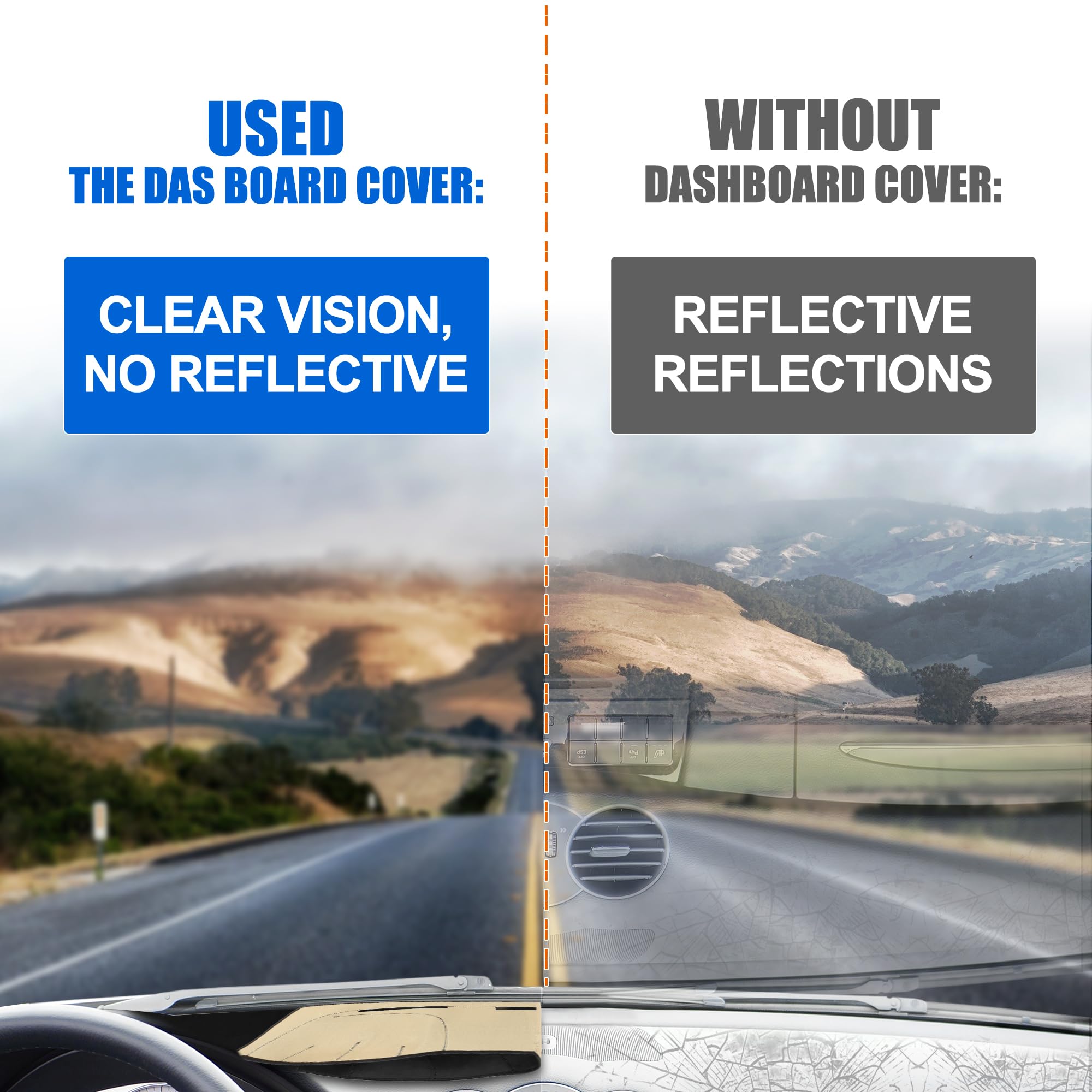 X Autohaux Car Dashboard Cover For Hyundai Sonata 2011 2012 2013 2014 Nonslip Dash Carpet Dash Guard