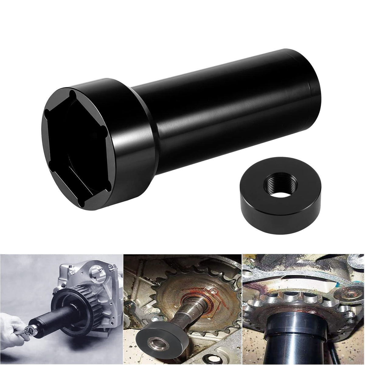 E-Cowlboy For Harley-Davidson Twin Cam &Dyna Tools Twin Cam Mainshaft Sprocket Socket Tool 2 1/4''(Fits: Dyna)