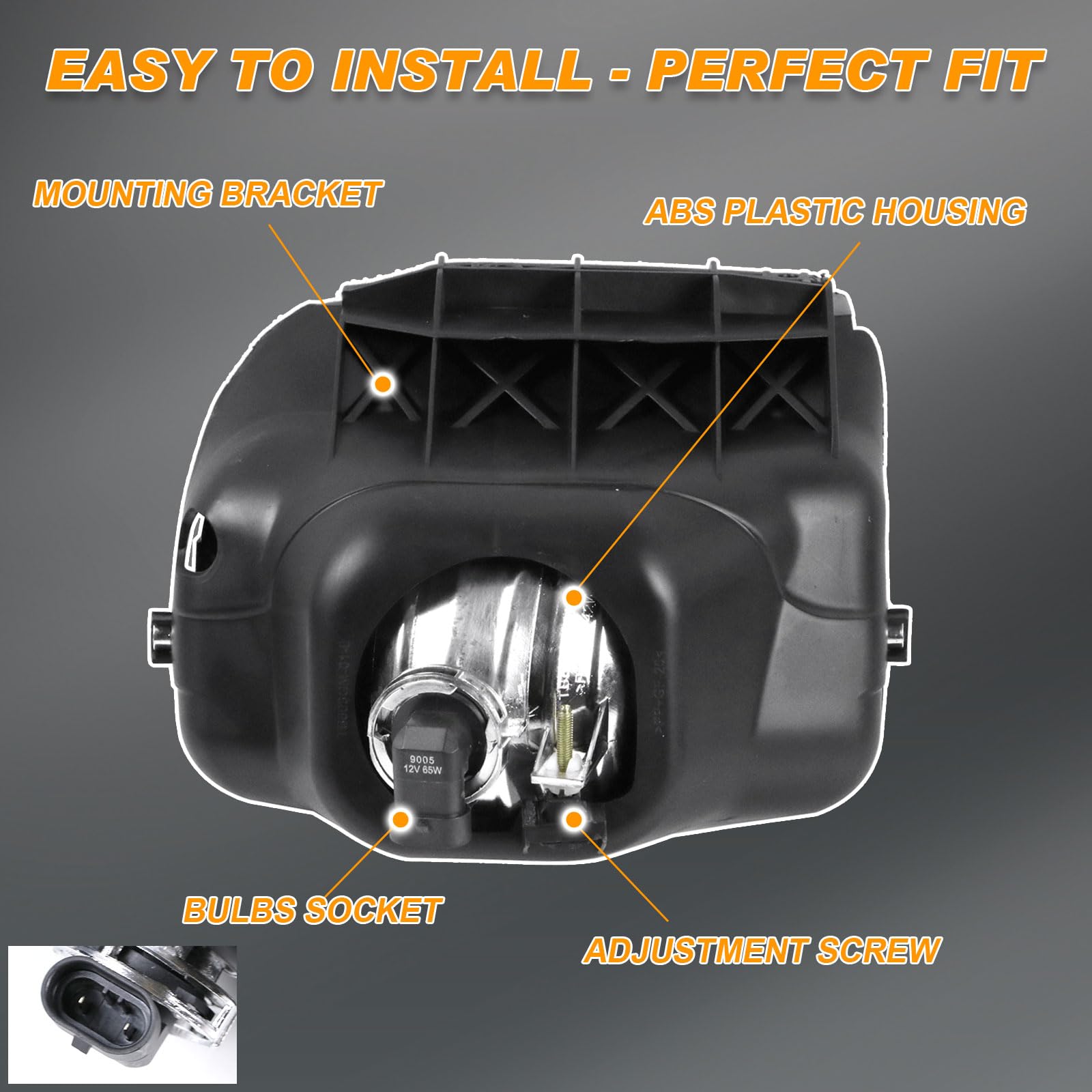 Nakuuly Fog Lights Compatible With 2003-2006 Chevy Silverado 1500 2500 3500 1500Hd 2500Hd 2007 Classic 02-06 Avalanche Driver An