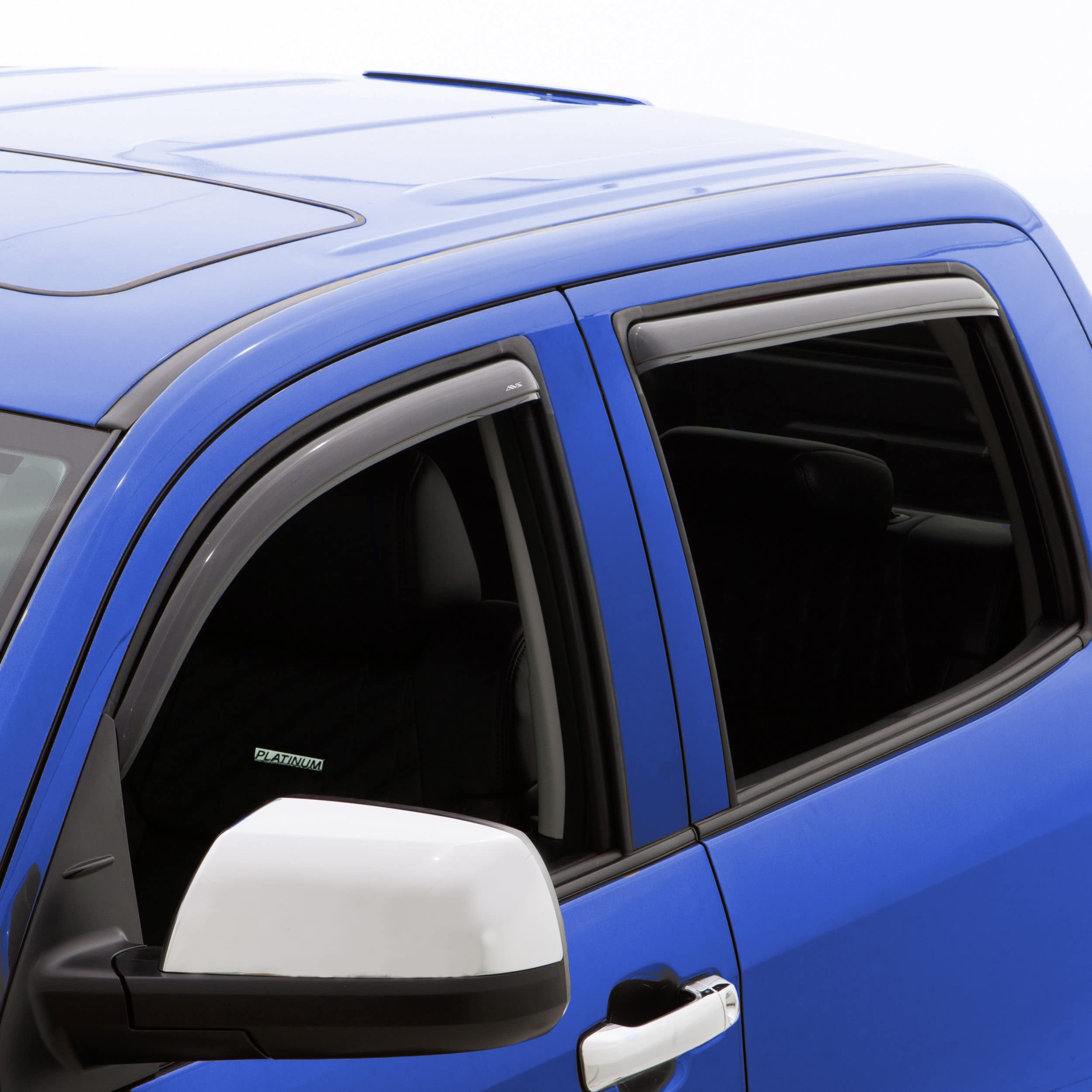 Auto Ventshade [Avs] In-Channel Rain Guards For 2019-2024 Ram 1500 (Classic Body Only), 2009-2018 Ram 1500, 2010-2024 Ram 2500 &