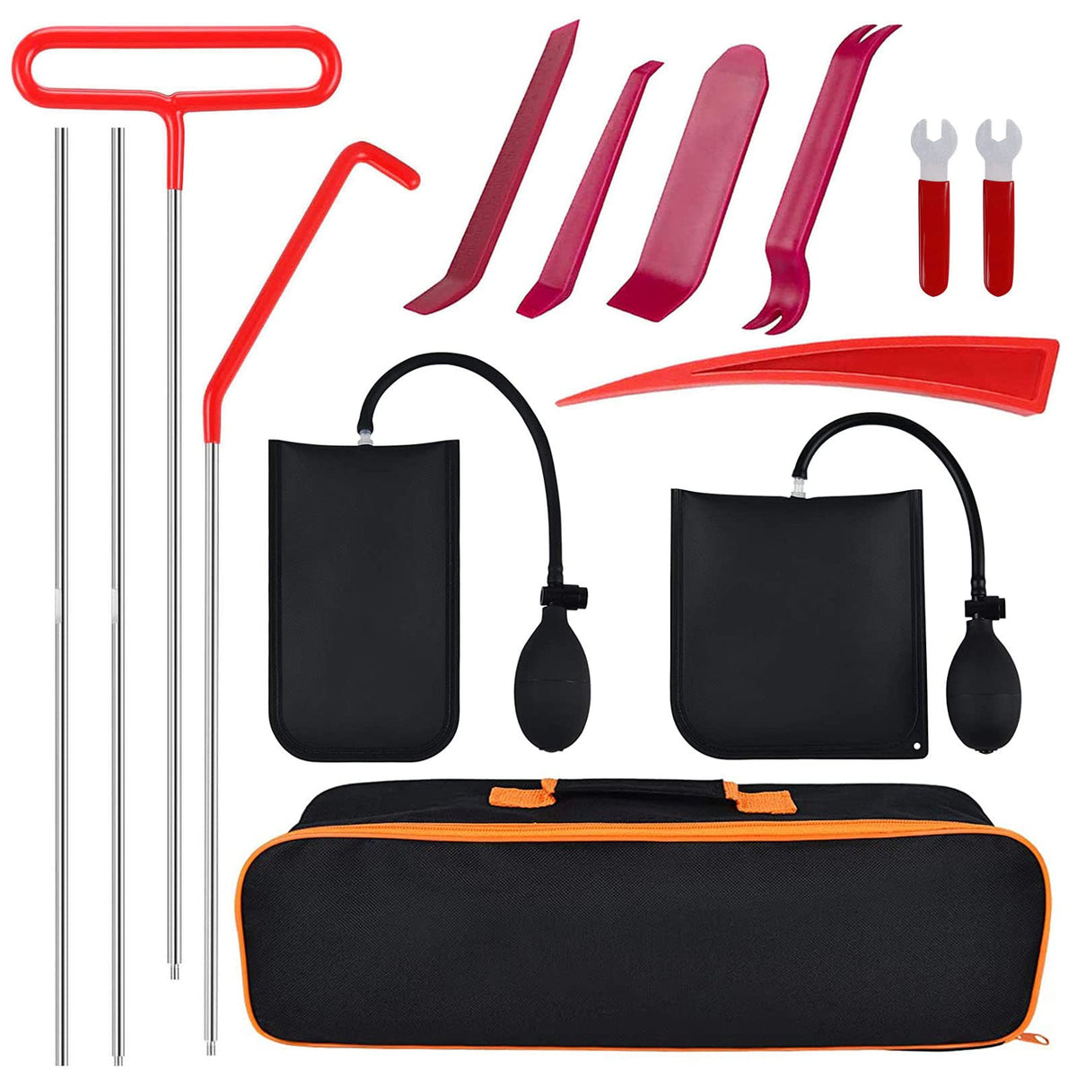 Pepeyyml 5Th Wheel Pin Puller, Solid Steel Rod, Fifth Wheel Pin Puller - J-Hook