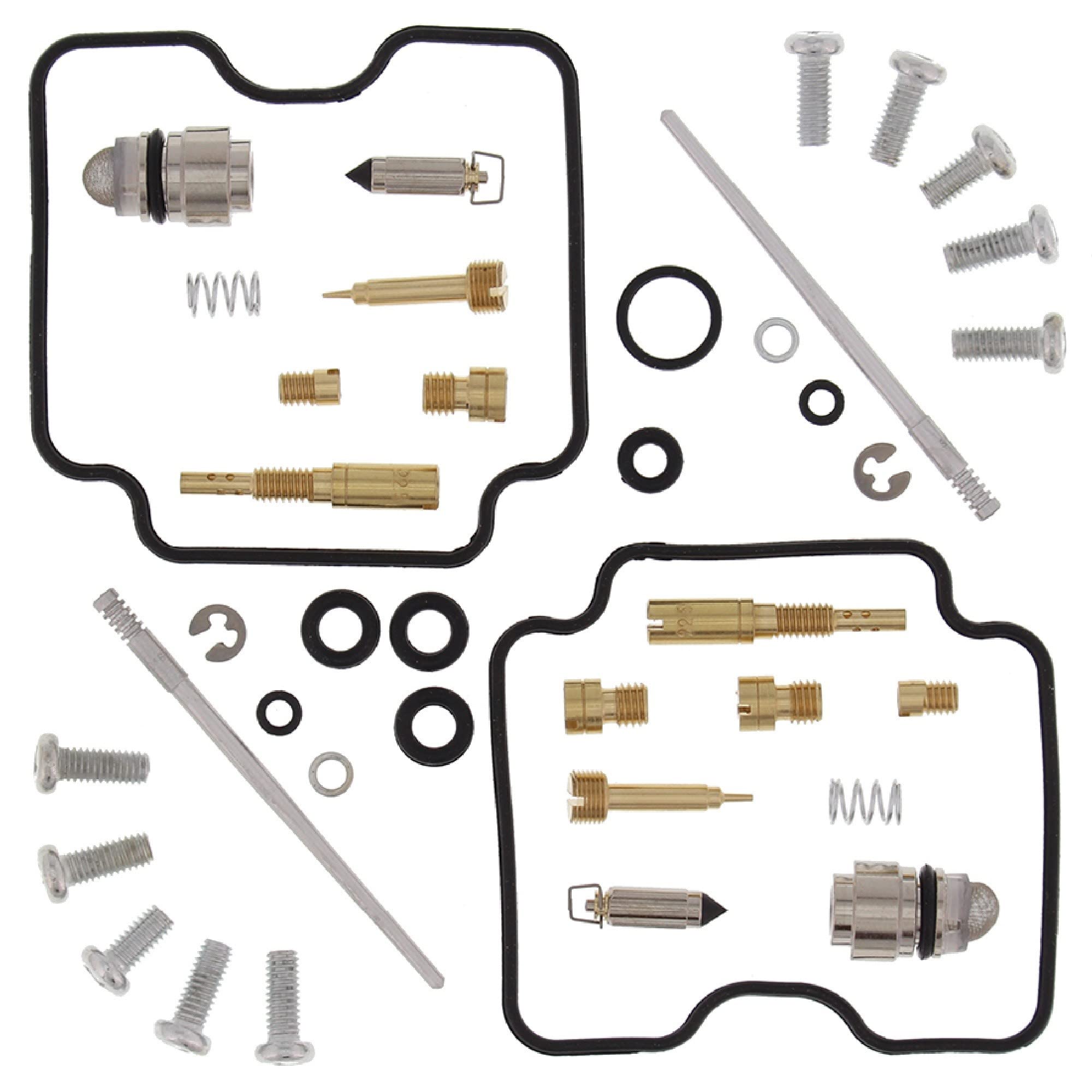 All Balls Racing 26-1368 Carburetor Rebuild Kit Compatible with/Replacement For Yamaha Yfm660R Raptor 2001-2005