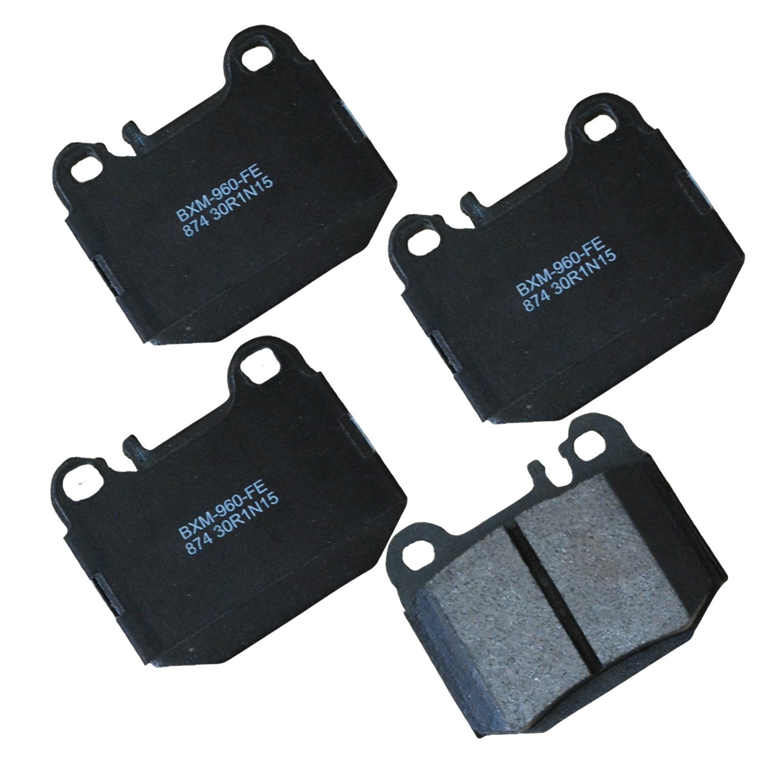 Bendix Premium Sbm874 Semi-Metallic Rear Brake Pads For Maserati Quattroporte 2012-2004, Mercedes-Benz Ml55 Amg 2003-2000, Ml430