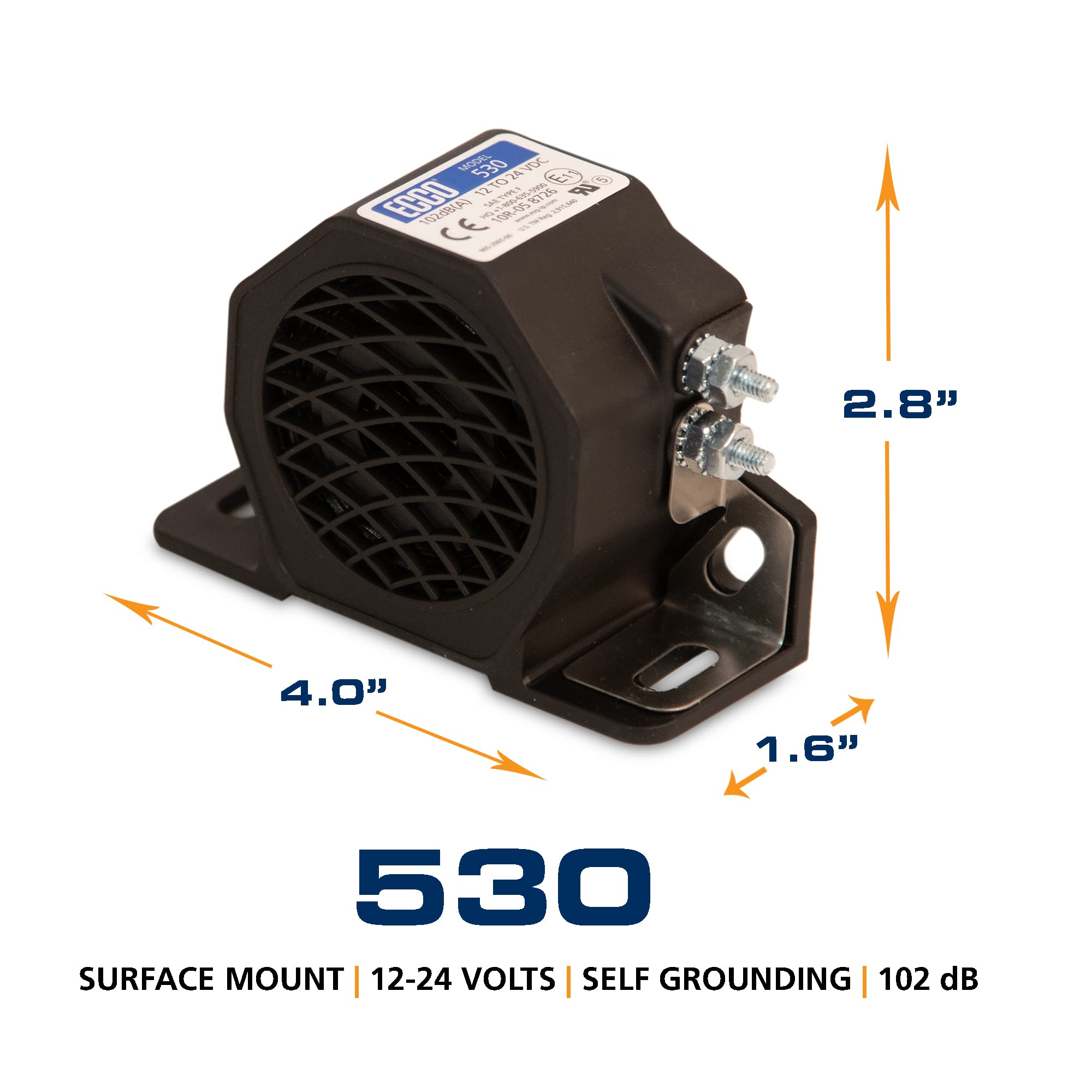 Ecco 530 Back-Up Alarm