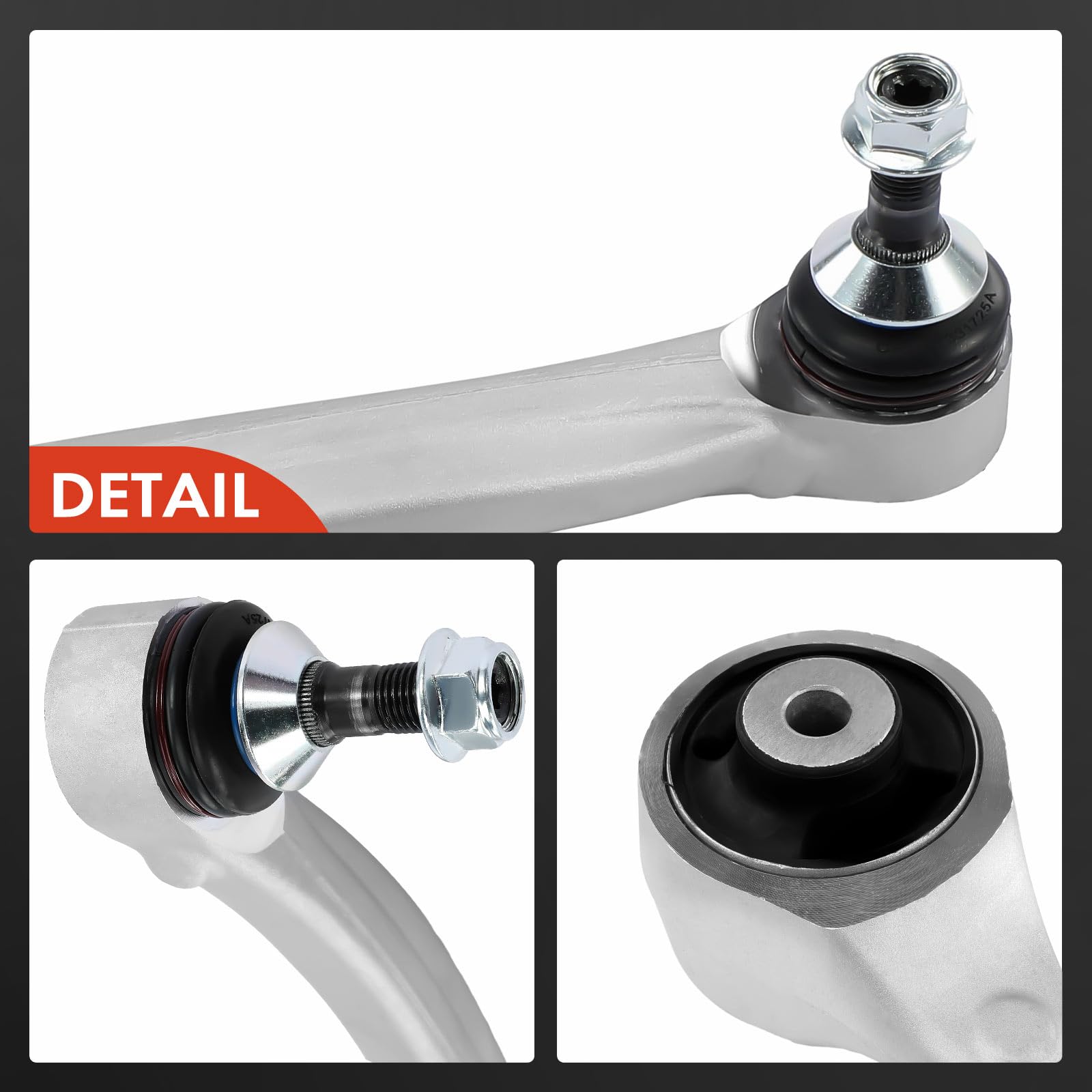 A-Premium Front Left Forward Lower Control Arm, with Ball Joint & Bushing, Compatible with Tesla Model S 2012-2018