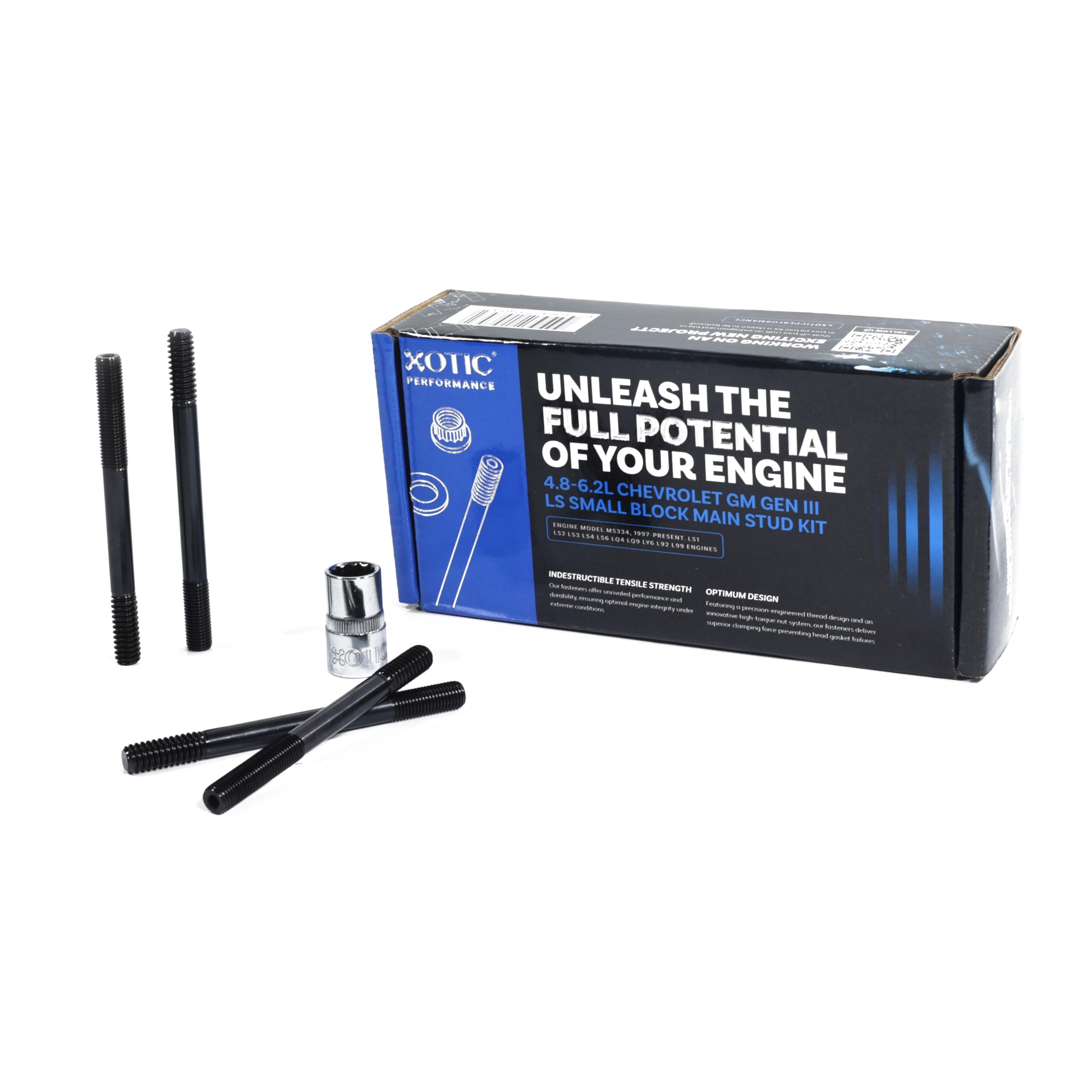 Chevy Gen Iii/Ls Series Small Block Main Stud Kit - Xotic Performance Ms334