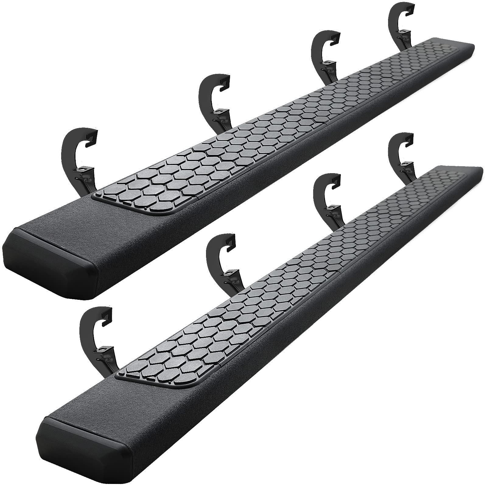 Comnova 6.5 Inches Running Boards Compatible With 2019-2025 Chevy Silverado/Gmc Sierra 1500, 2020-2025 Silverado/Sierra 2500Hd 3