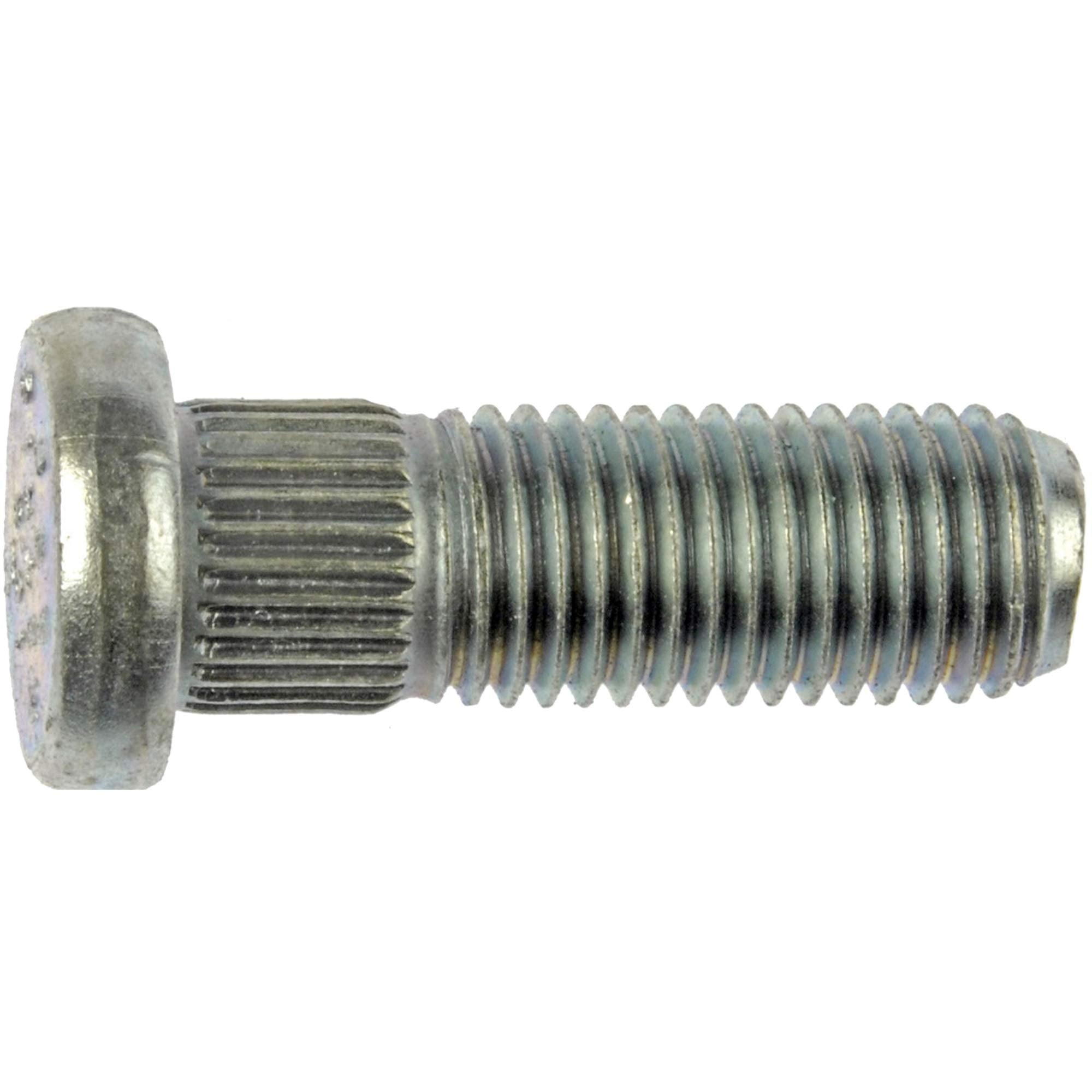 M12-1.50 Serrated Wheel Stud - 12.22Mm Knurl, 36Mm Length