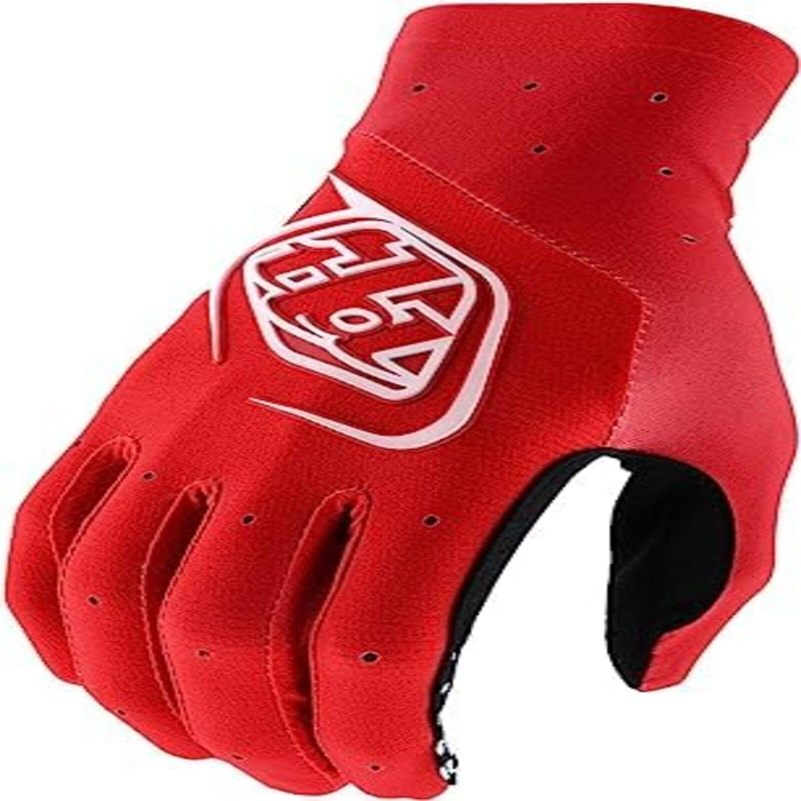 Troy Lee Designs Motocross Motorcycle Dirt Bike Racing Mountain Bicycle Riding Gloves, SE Ultra Glove (Red, XX-Large)