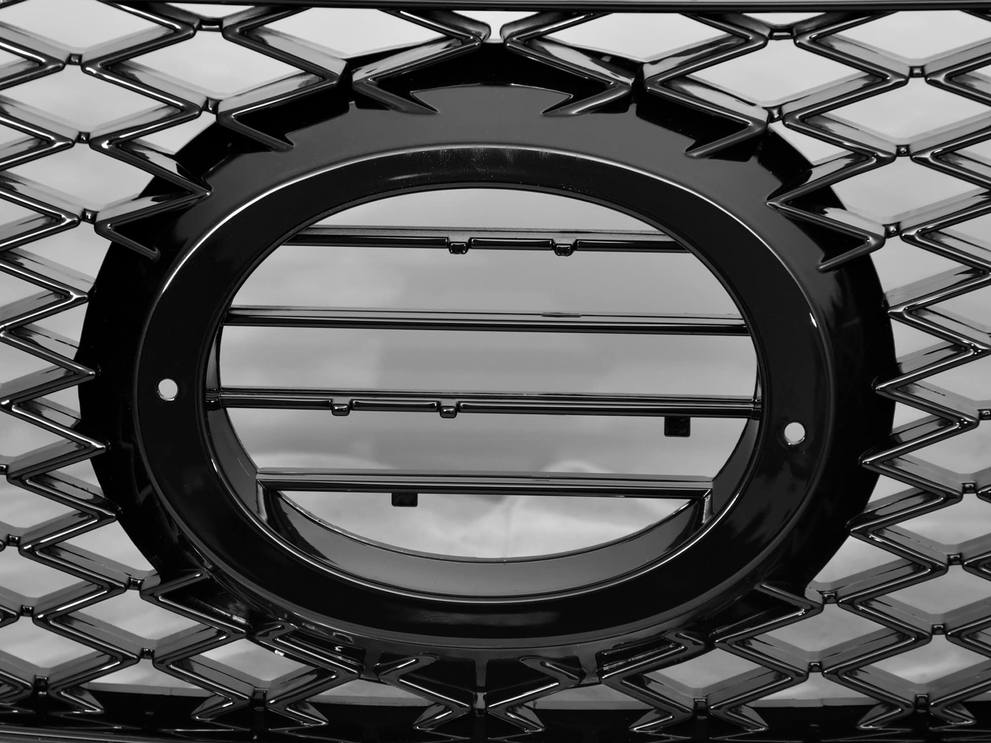 ARMORDILLO OE Style Front Hood Grille - Gloss Black, Fits 2006-2008 Lexus IS250/IS350, Model 7149724, Durable Plastic