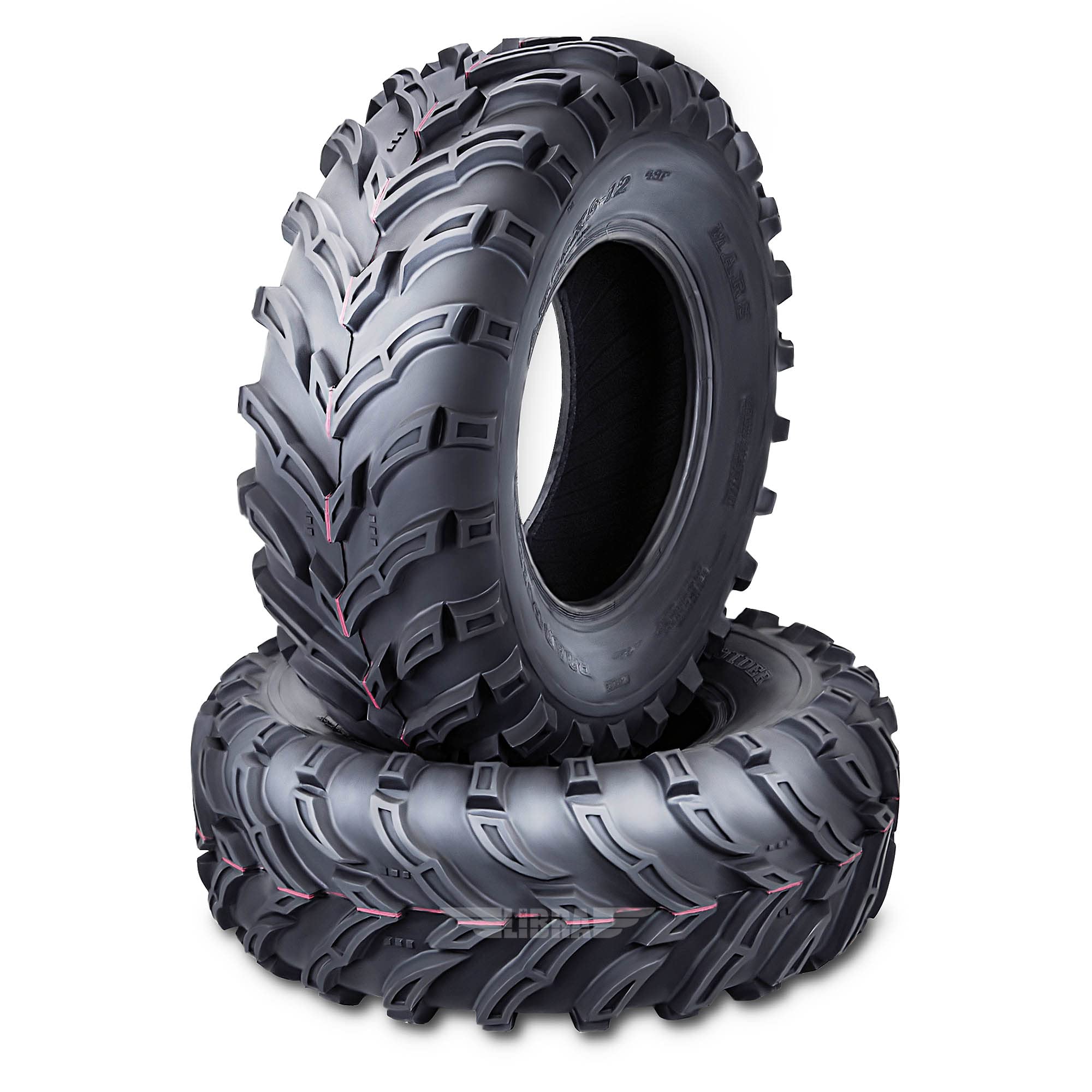Roadguider Set Of 2 New Atv Utv Tires 27X9-12 27X9X12 6Pr