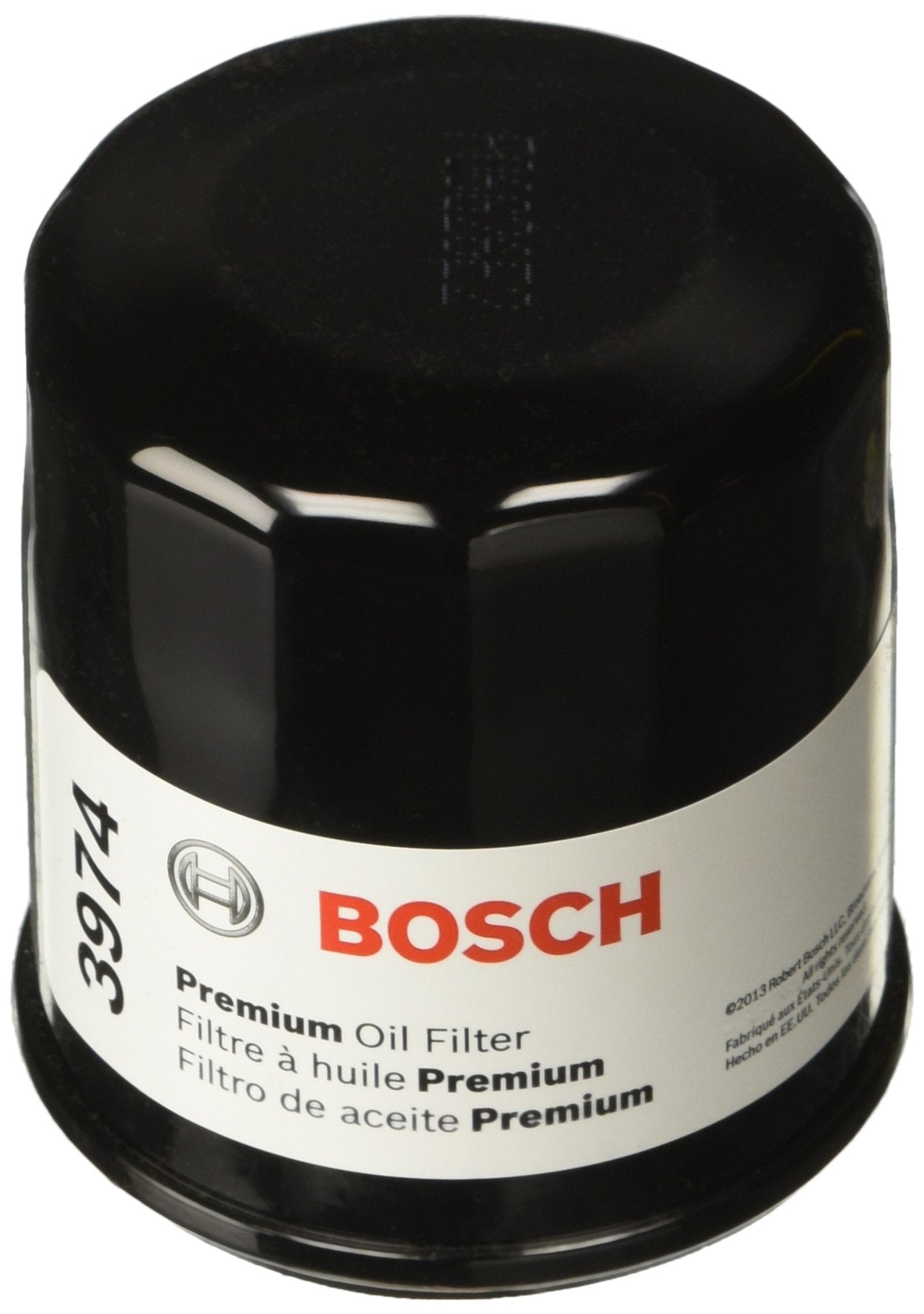 BOSCH 3974 Premium Oil Filter With FILTECH Filtration Technology - Compatible With Select Subaru Baja, Crosstrek, Forester, Impr