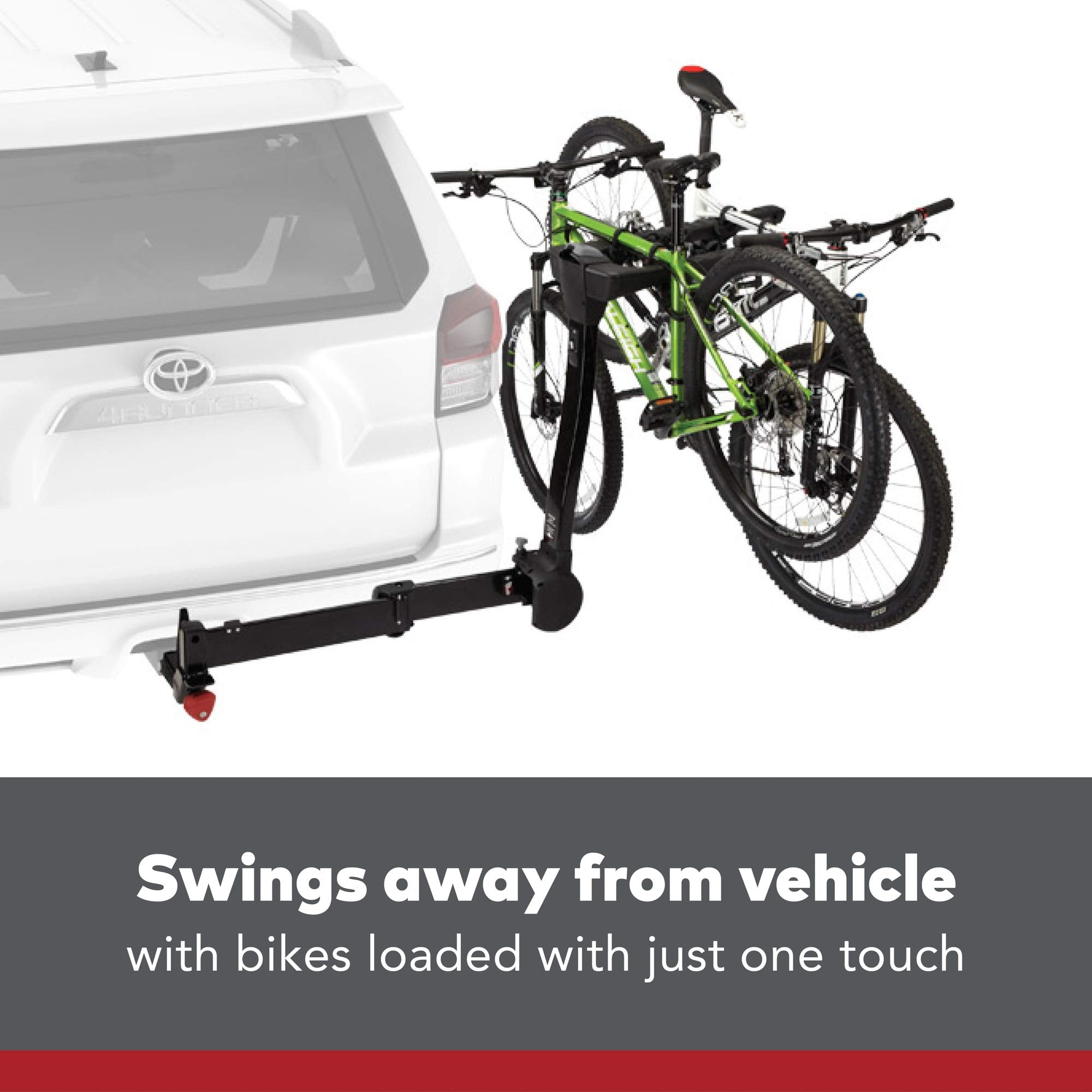 Yakima, Fullswing Swing-Away Hitch-Mounted Bike Rack For Cars, Suvs, Trucks And More, Fits 2    Hitch, Carries 4 Bikes