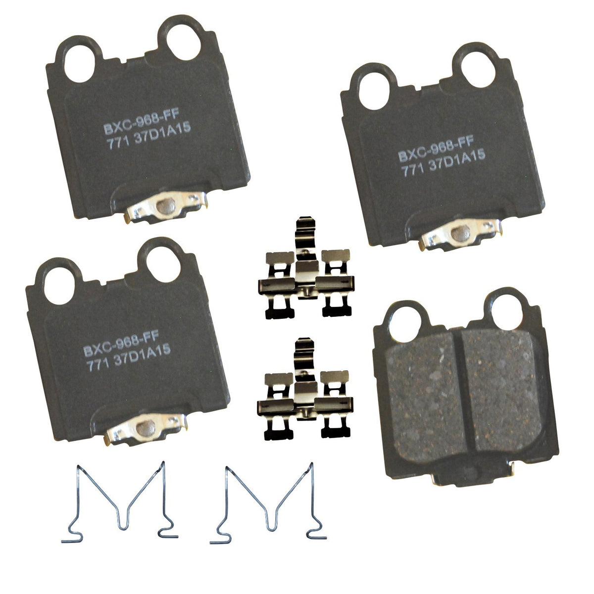 Bendix Premium Sbc771 Ceramic Rear Brake Pads For Lexus Gs300 2005-1998, Gs400 2000-1998, Gs430 2005-2001, Is300 2005-2001, Sc43