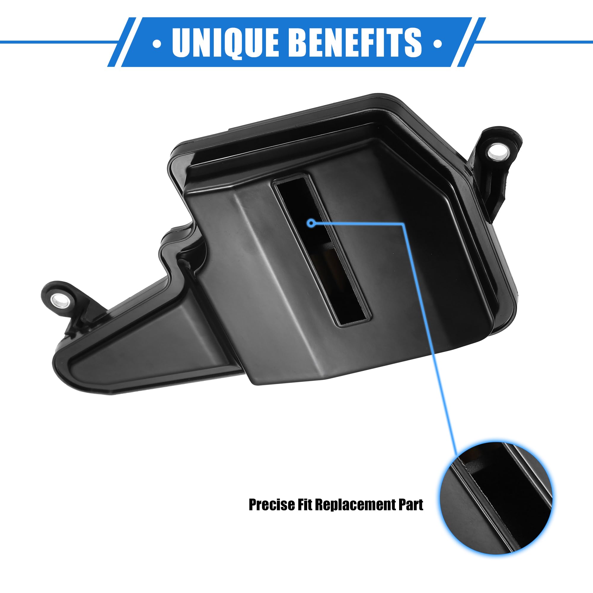 VekAuto Automatic Transmission Filter Kit for Mazda 3 & 6, Durable Plastic, Black, 9.84"x4.92"x1.97"