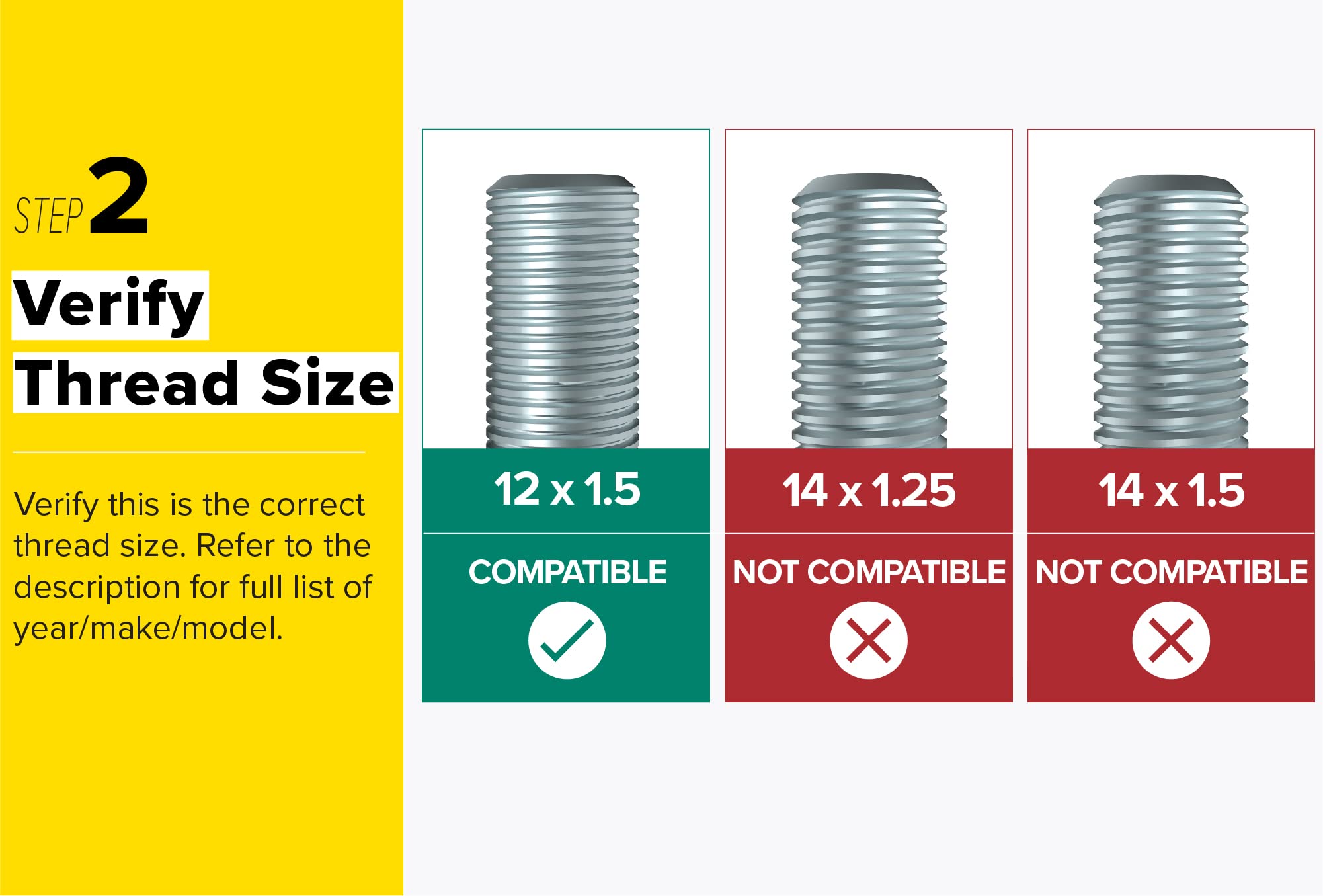 20Pcs Silver 12X1.5 Lug Bolts (26Mm Shank Length, Cone Seat) Oem Length - Compatible With Bmw 128I 135I 318I 320I 325I 328I 335I M3 525I 528I 530I 535I M5 Z3 Z4 E36 E46 E60 E90 E92 E93
