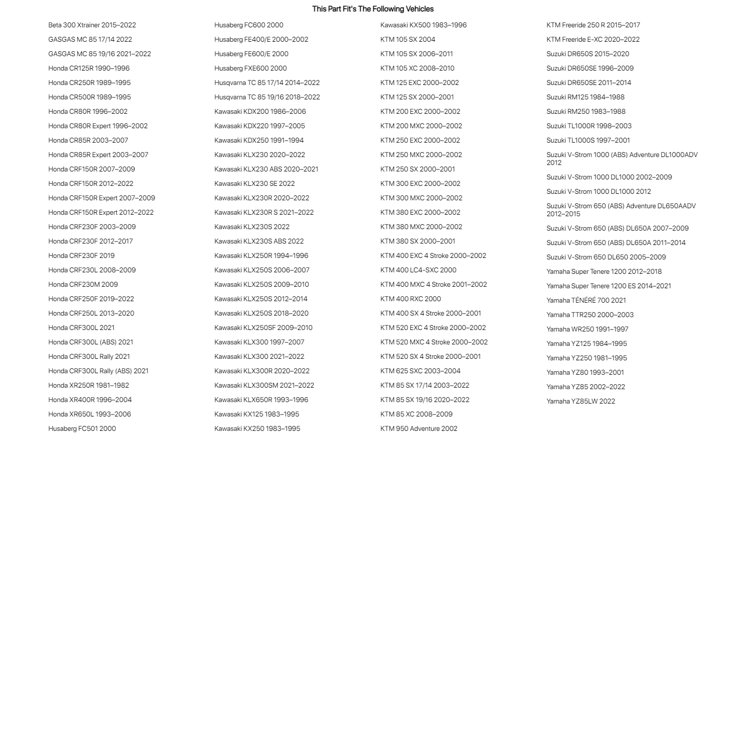 Seal Savers Zip-On Fork Seal Protection - 1 1/2In. - Black Ssz112Blk