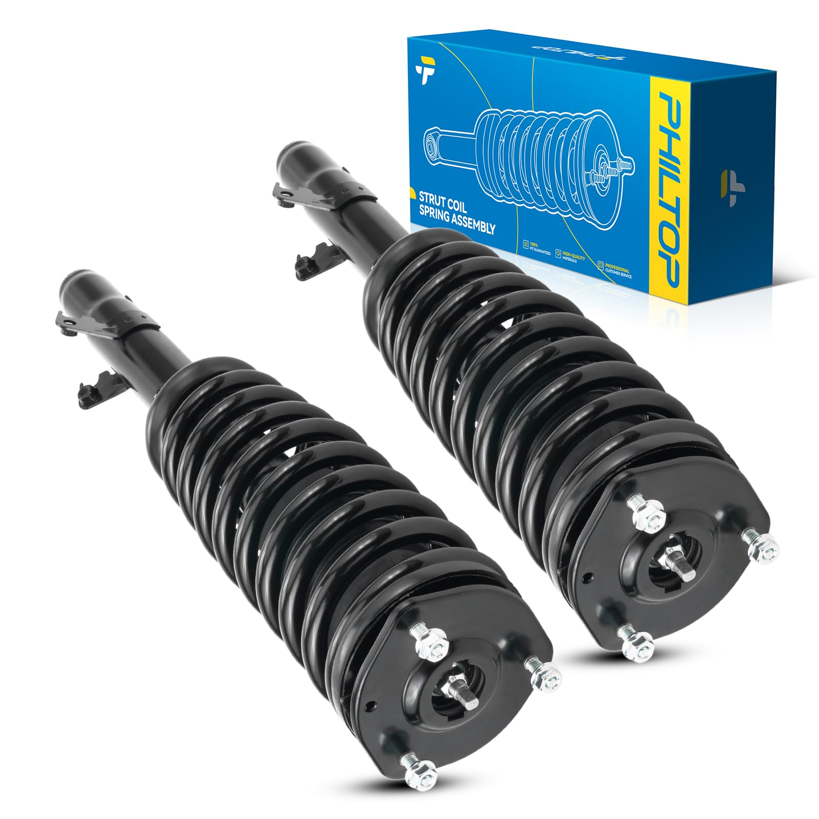 Philtop Front Struts For Fusion 2006-2009 3.0L, Milan 2006-2009 3.0L, Mkz 2007-2009 3.5L, Zephyr 2006-2006, Shock Absorber Compl