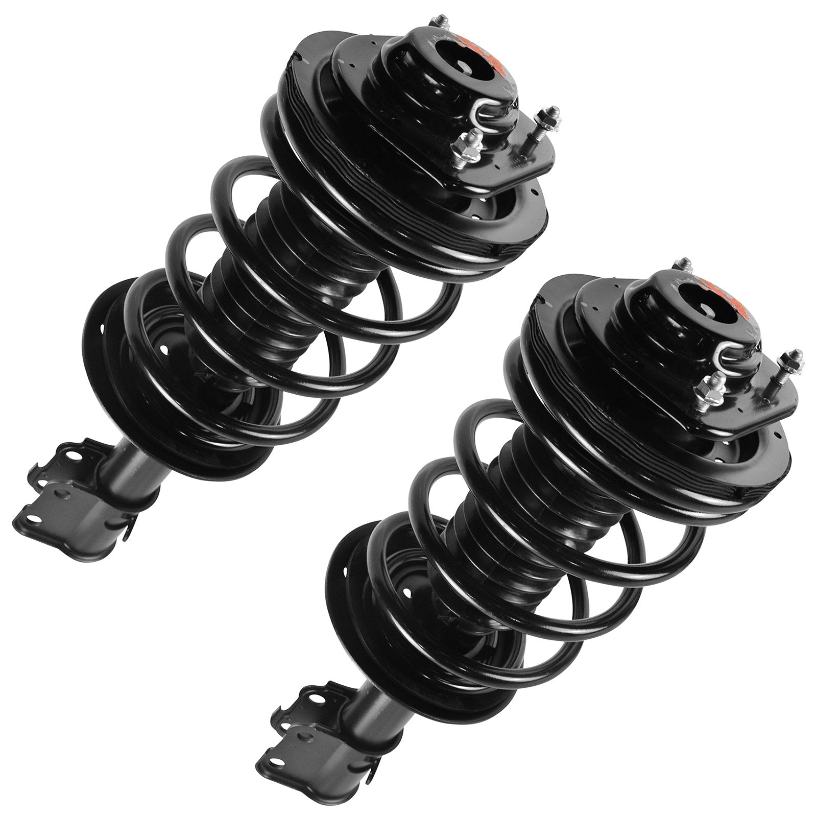 Trq Front Strut & Coil Spring Assembly Set Driver & Passenger Sides Compatible With 00-05 Dodge Neon 00-01 Plymouth