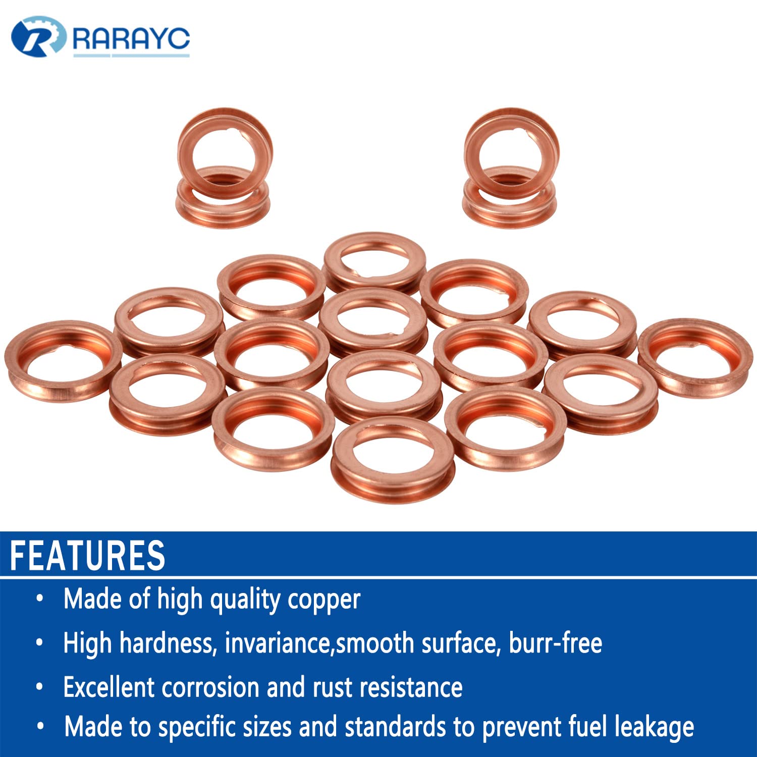 20 Pcs Oil Drain Plug Gasket Crush Washer Replacement For Nissan Infiniti Models 11026-Ja00A