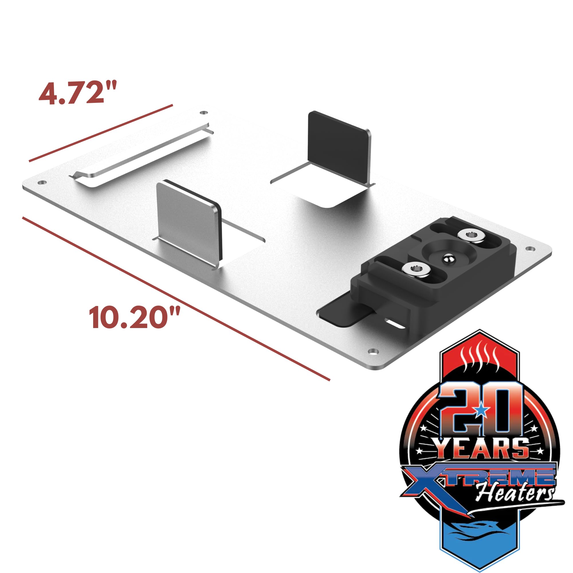 Xtreme Heaters Bilge Heater Quick Release Bracket for Medium/Large 600W-800W Easy Access Boat Engine Compartment Heater, RV Bay