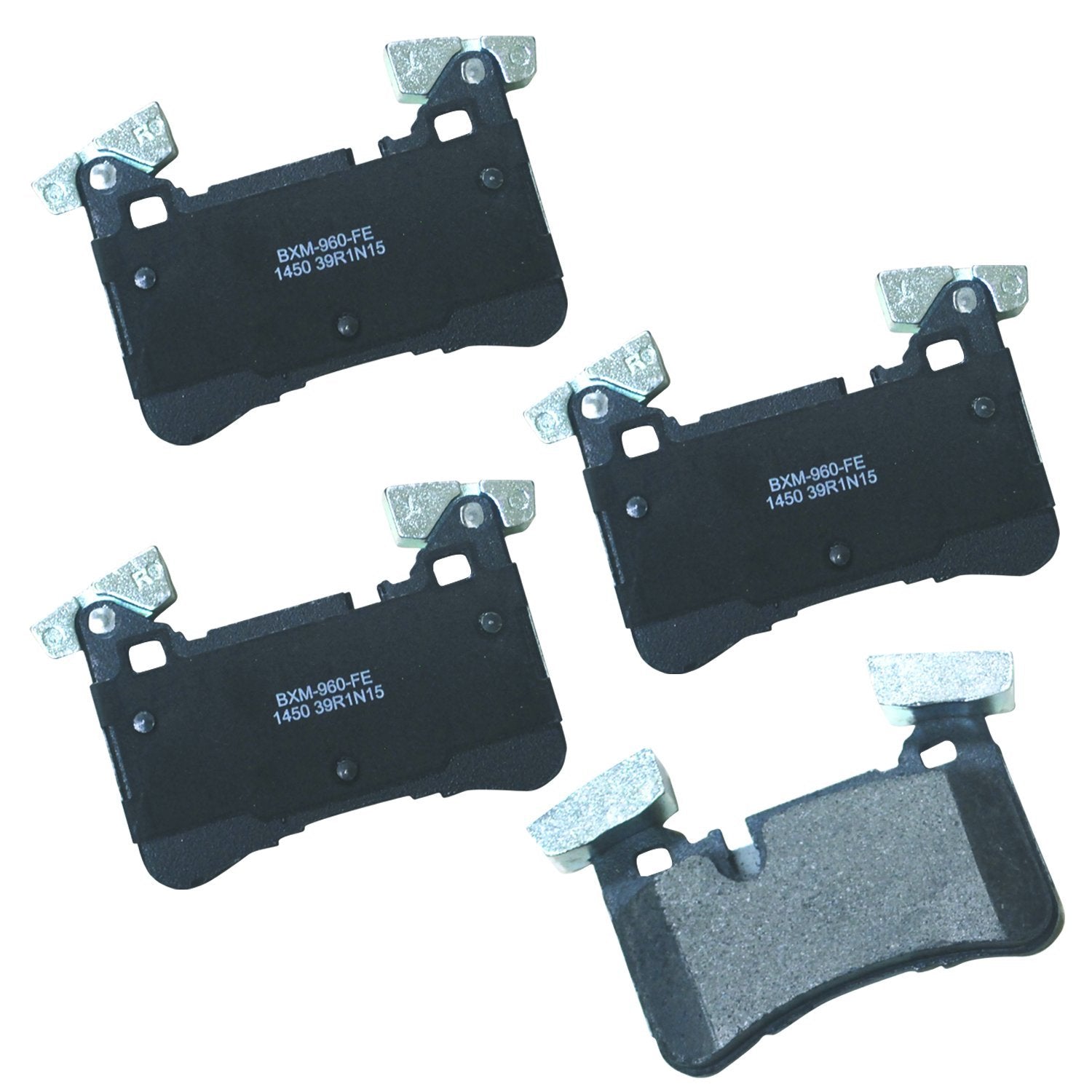 Bendix Premium Sbm1450 Semi-Metallic Rear Brake Pads For Select Models Mercedes-Benz C63 Amg, Cls63 Amg S, E63 S