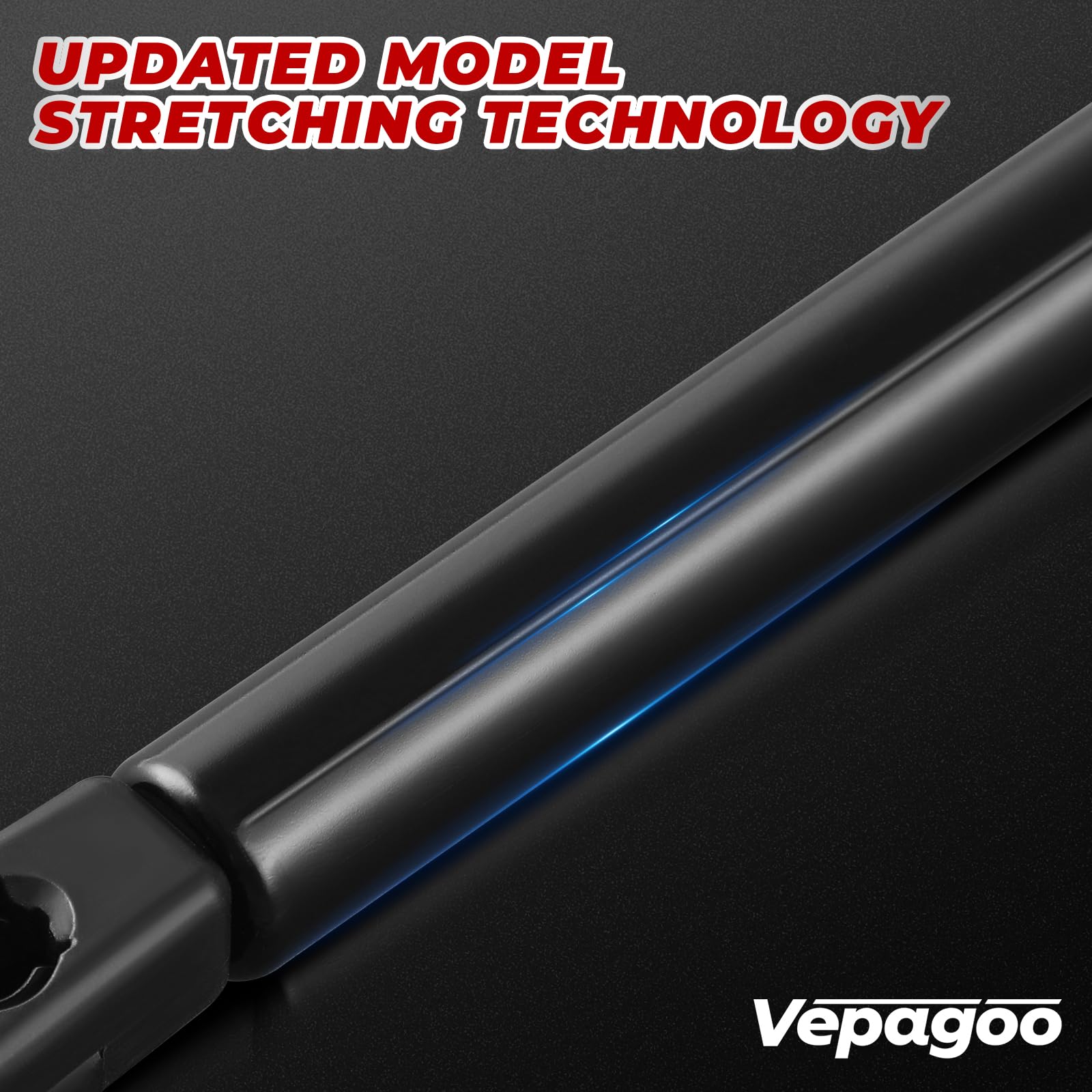 Vepagoo 2 Front Hood Gas Lift Supports Struts 4364 Compatible For 2002-2010 Dodge Ram 1500/2500/3500/4500/5500 Stretching Techno