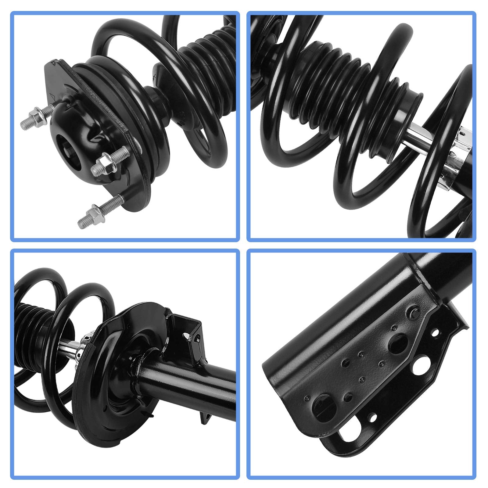 Yitamotor Front Complete Struts Rear Shocks Suspension Compatible With 2008-2017 Buick Enclave, 2009-2017 Chevrolet Traverse, 20