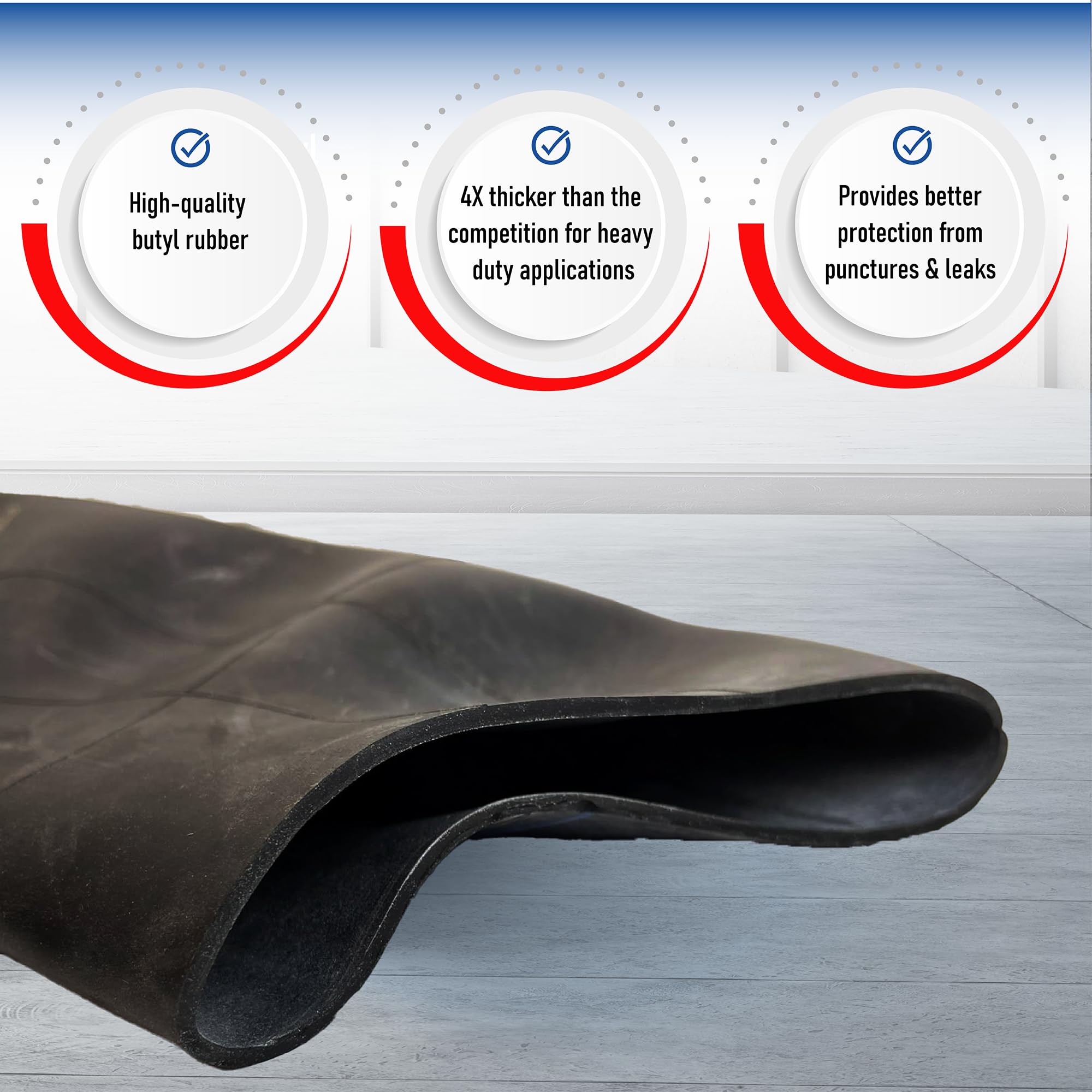 Pair Of Trans American Heavy Duty Inner Tubes (18X8.50-8 Tr13)