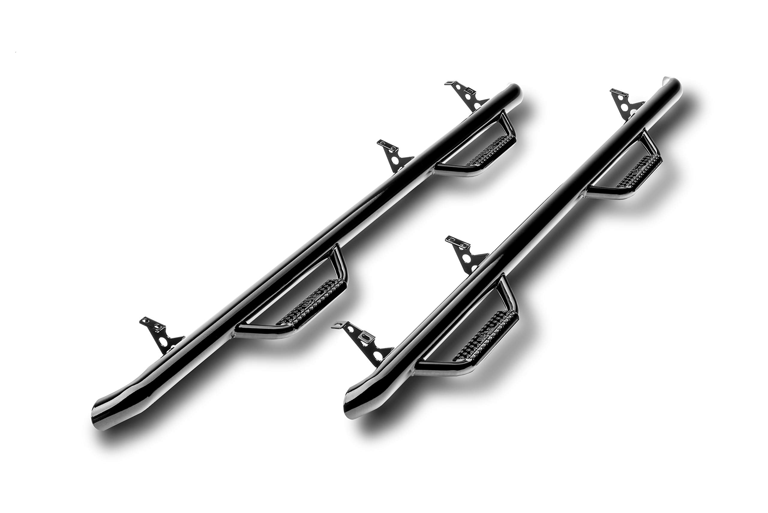 RealTruck Nerf Steps for RAM | Cab Length, Heavy Duty Steel, Textured Black | D0984CC-TX | Fits 2009-2015.5 RAM 1500, 2010-2018