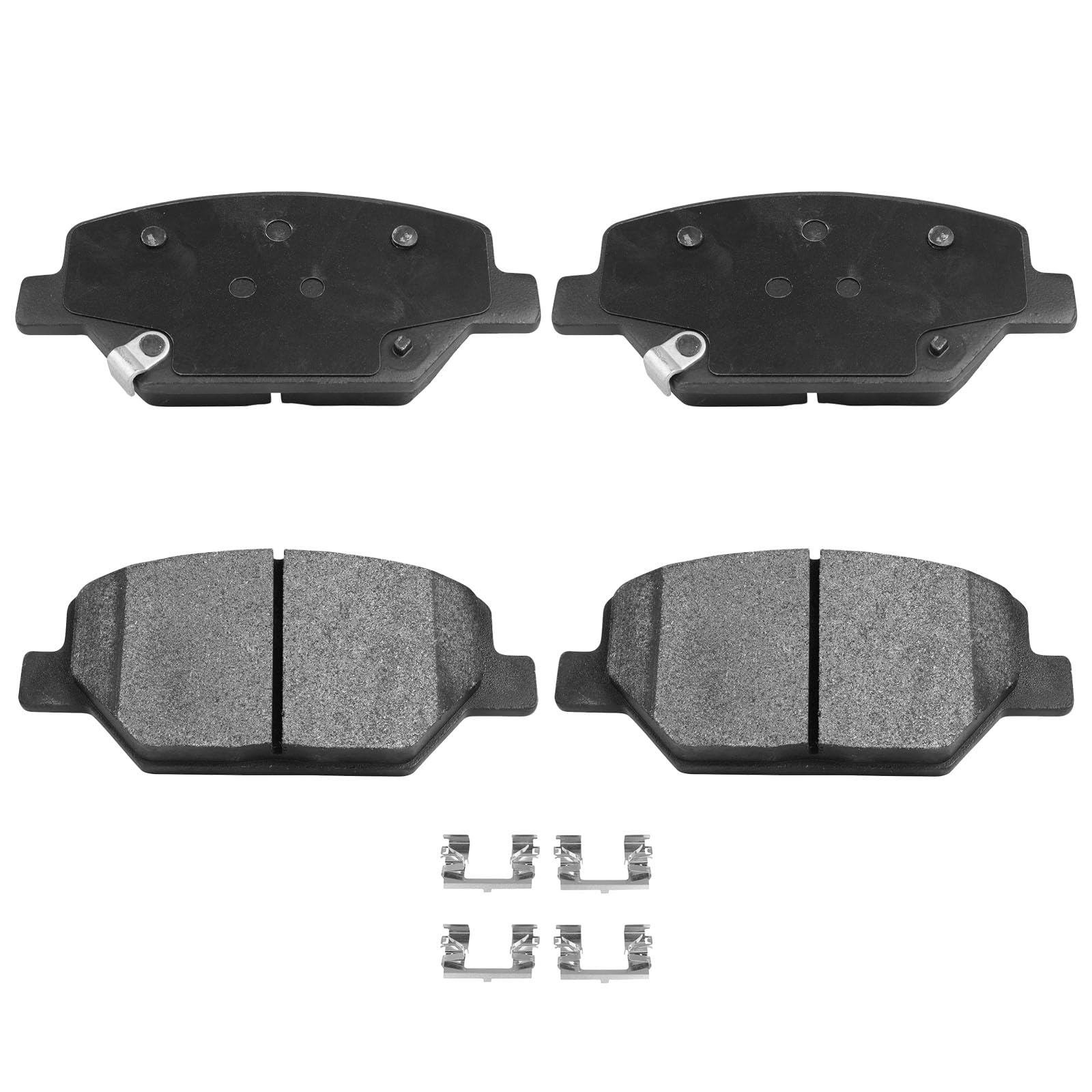 Automuto 4Pcs Front Brake Pads D1886 For Buick Envision 16-20/Lacrosse 17-19/Regal Sportback 18-20/Regal Tourx 18-20,For Cadilla