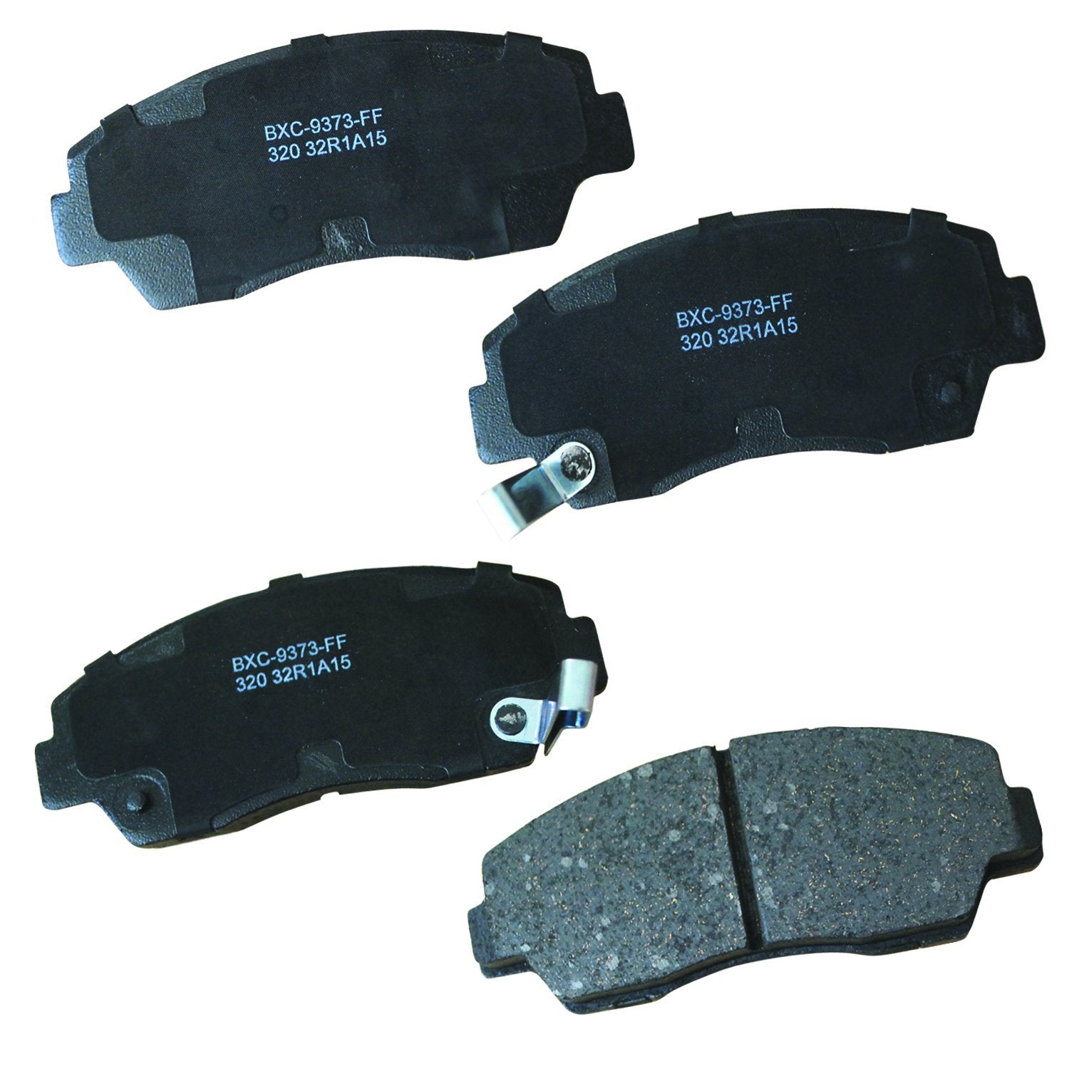 Bendix Premium Sbc320 Ceramic Front Brake Pads For Mazda B2000 1987-1986, B2200 1993-1987, B2600 1993-1987