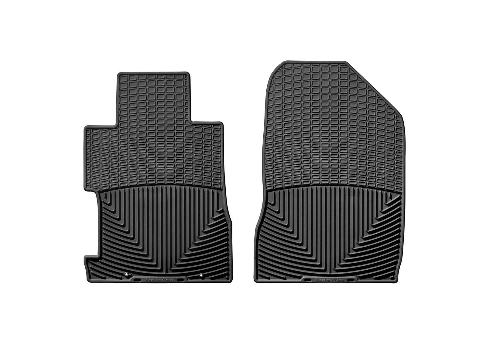 Weathertech All-Weather Floor Mats For Honda Civic, Civic Si - 1St Row (W65), Black