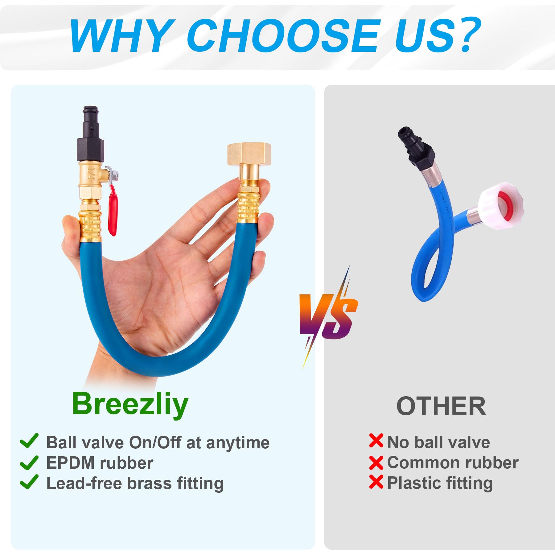 Flush Hose Fitting Kit For Yamaha,Pwc Waverunner/Sport Jet Boat Flush Fitting Blue Kit Compatiable For Yamaha,Lx Vx Vxr Fxho Vx1