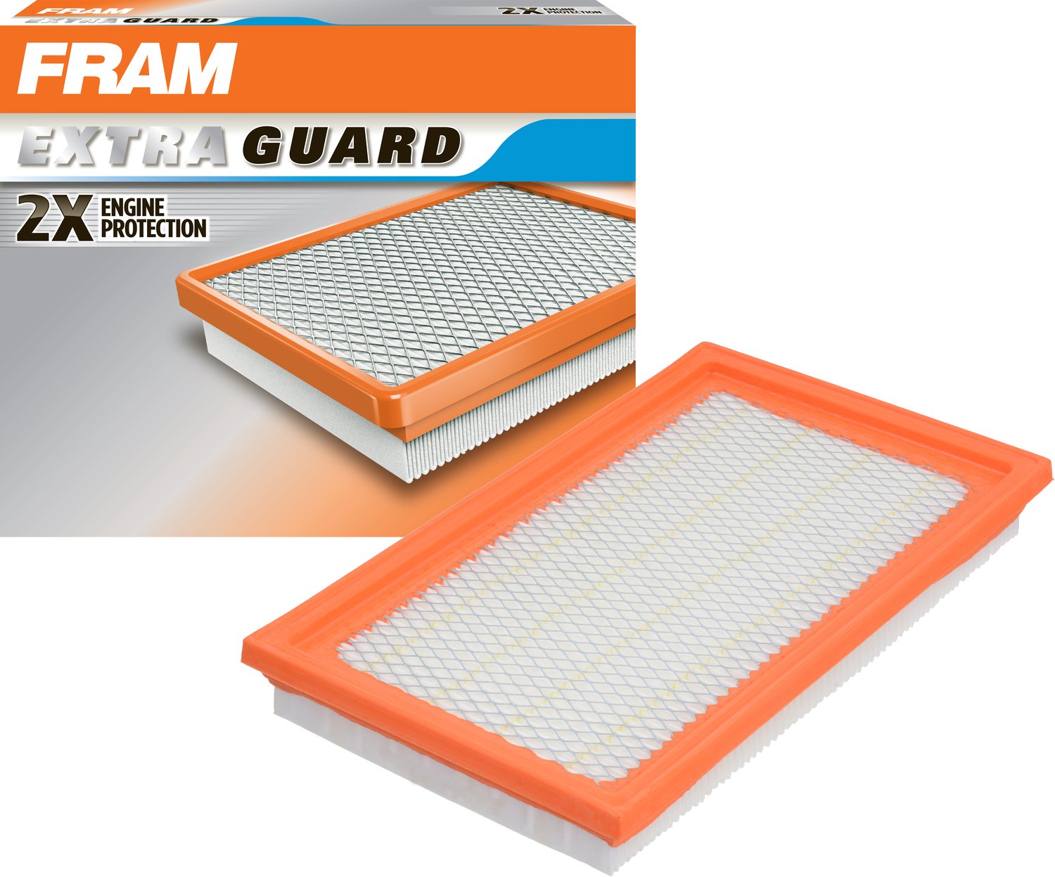 Fram Extra Guard Ca4309 Replacement Engine Air Filter For Select Infiniti, Nissan, Saab And Subaru Model Years, Provides Up To 12 Months Or 12,000 Miles Filter Protection