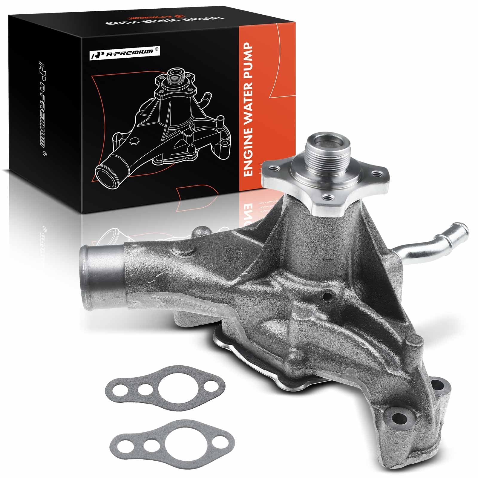 A-Premium Engine Water Pump Kit with Gasket Compatible with Chevrolet, GMC, Cadillac & Isuzu Models, 4.3L 5.0L 5.7L - Suburban, 