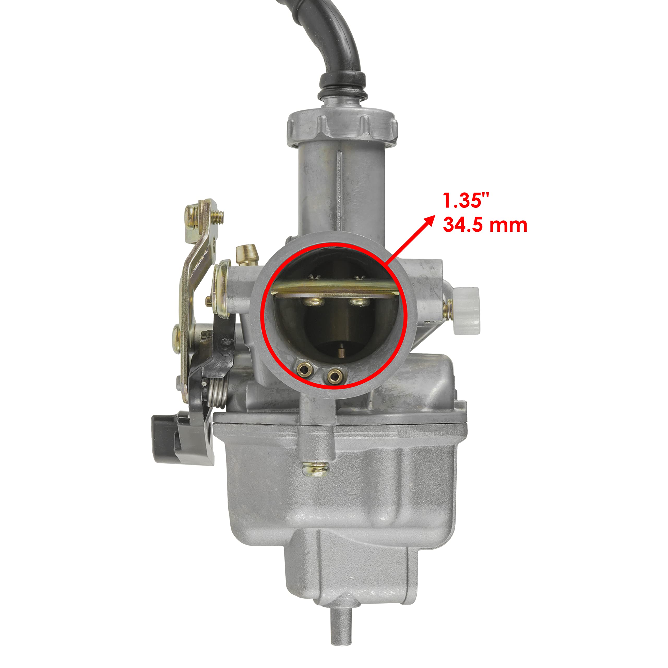 Caltric Carburetor Compatible With Honda Trx250Ex Trx 250Ex Sportrax 250 2006-2008 With Throttle Cable