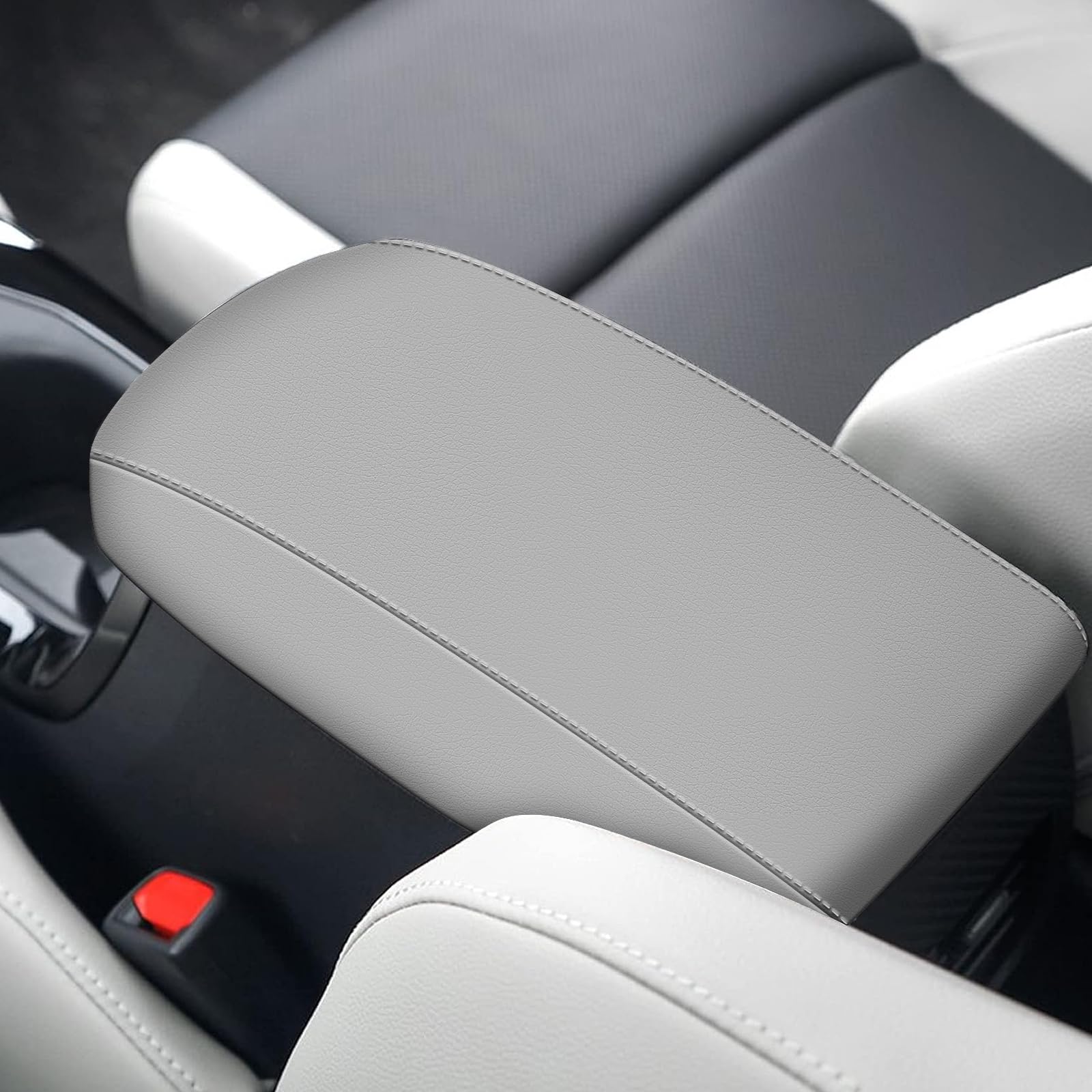 Aomsazto Gray Armrest Covers For Toyota Corolla 2014-2019