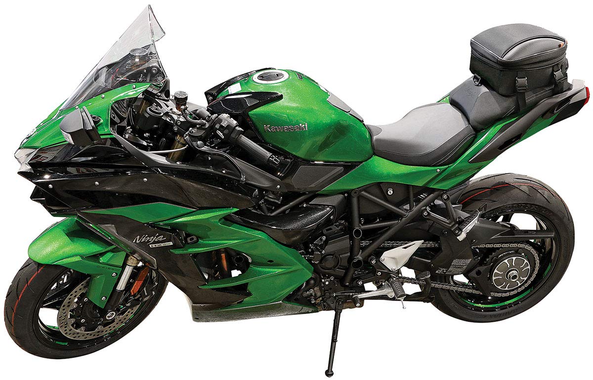 Nelson Rigg Cl-1060-R Black Commuter Lite Motorcycle Tail Bag