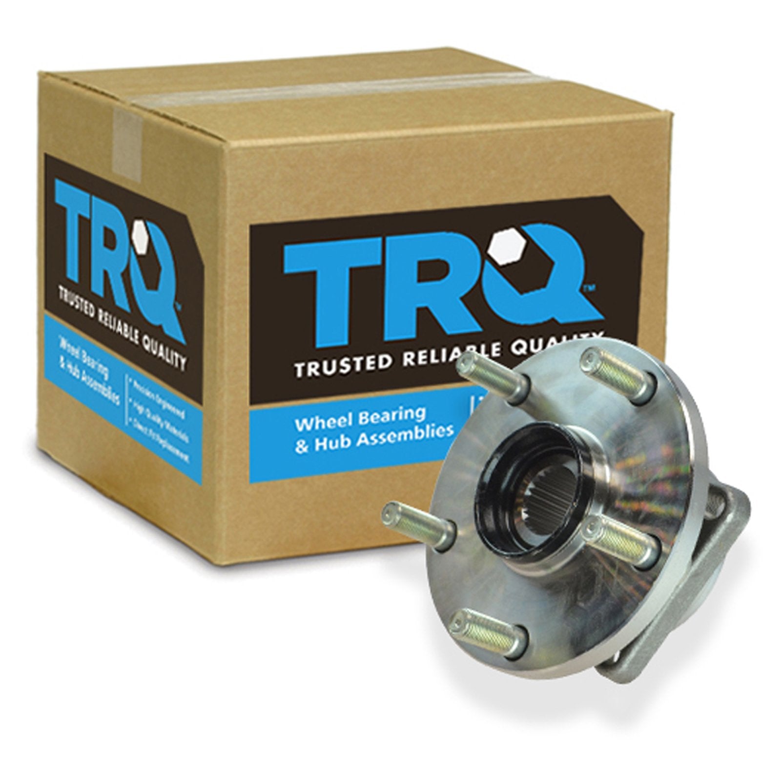 Trq Front Left Right Wheel Hub Bearing Assembly Driver Passenger Side Compatible With 2019 Subaru Ascent 2019-2021 Forester 2004