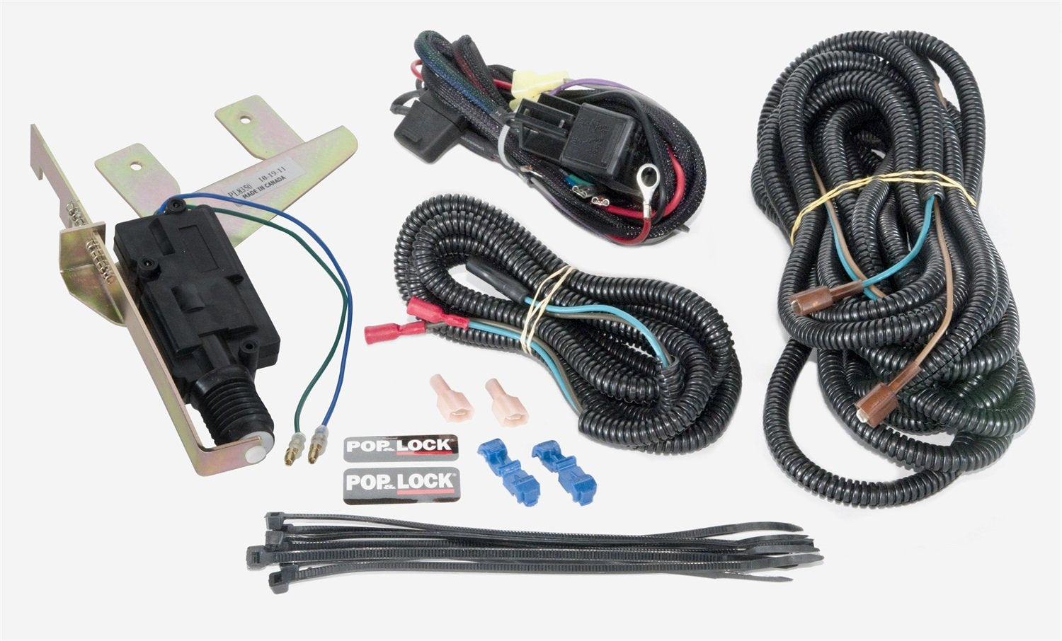 Pop & Lock Pl5409 Magnetic Gray Metallic Manual Tailgate Lock With Bolt Codeable For Toyota Tacoma