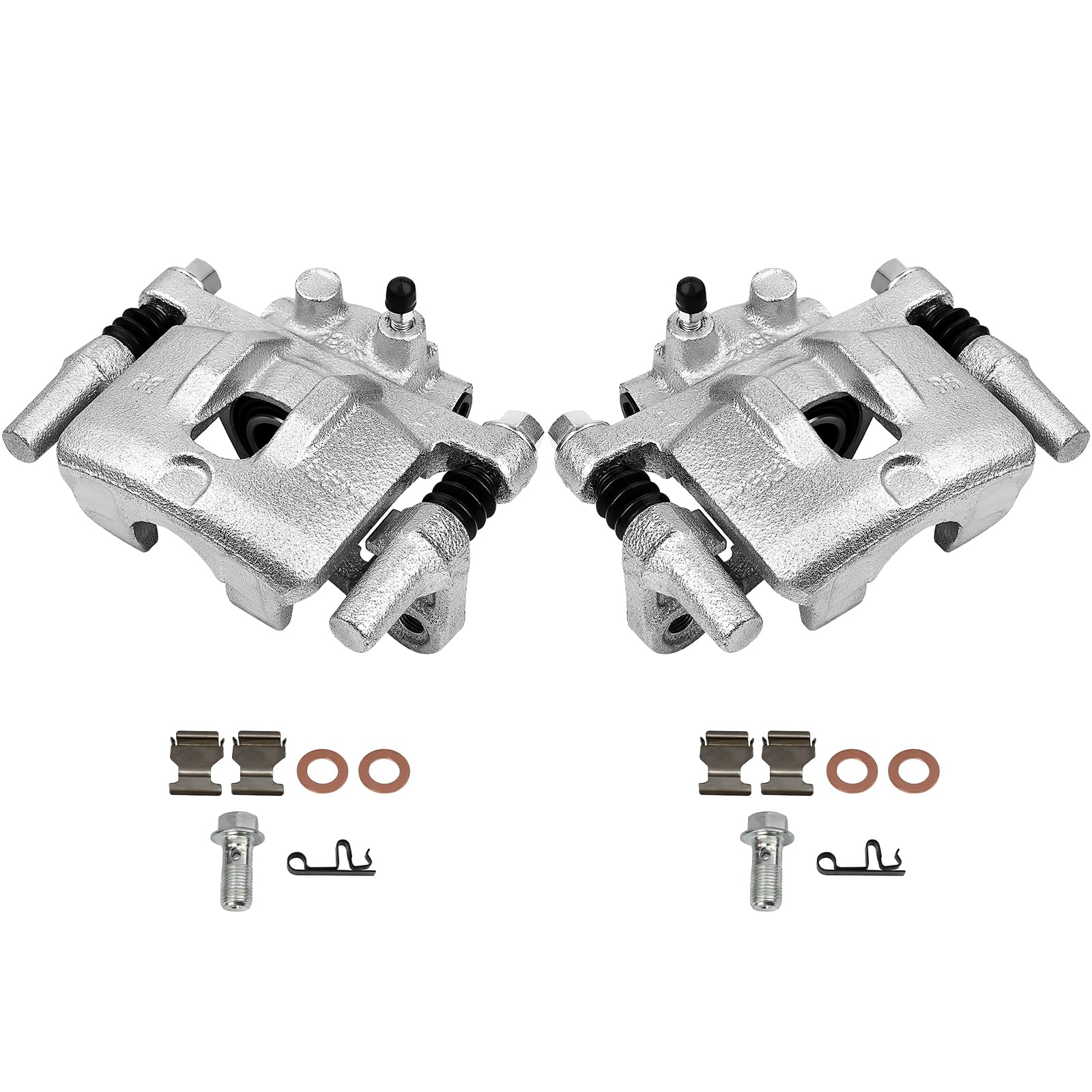 Scitoo Rear Brake Calipers With Bracket 18B5039 18B5038 Compatible For Chrysler 0/Sebring, For Dodge Avenger/Caliber, For Jeep C