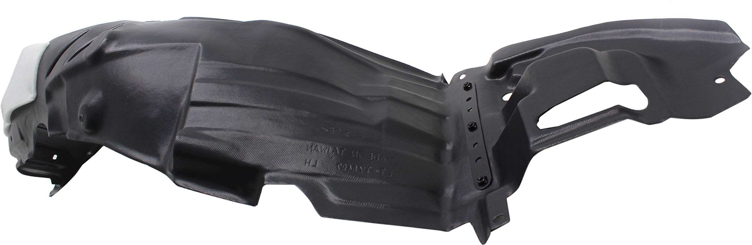 Evan Fischer Fender Liner Compatible With 2017-2019 Toyota Corolla Front Driver Side 5387602660, To1248210