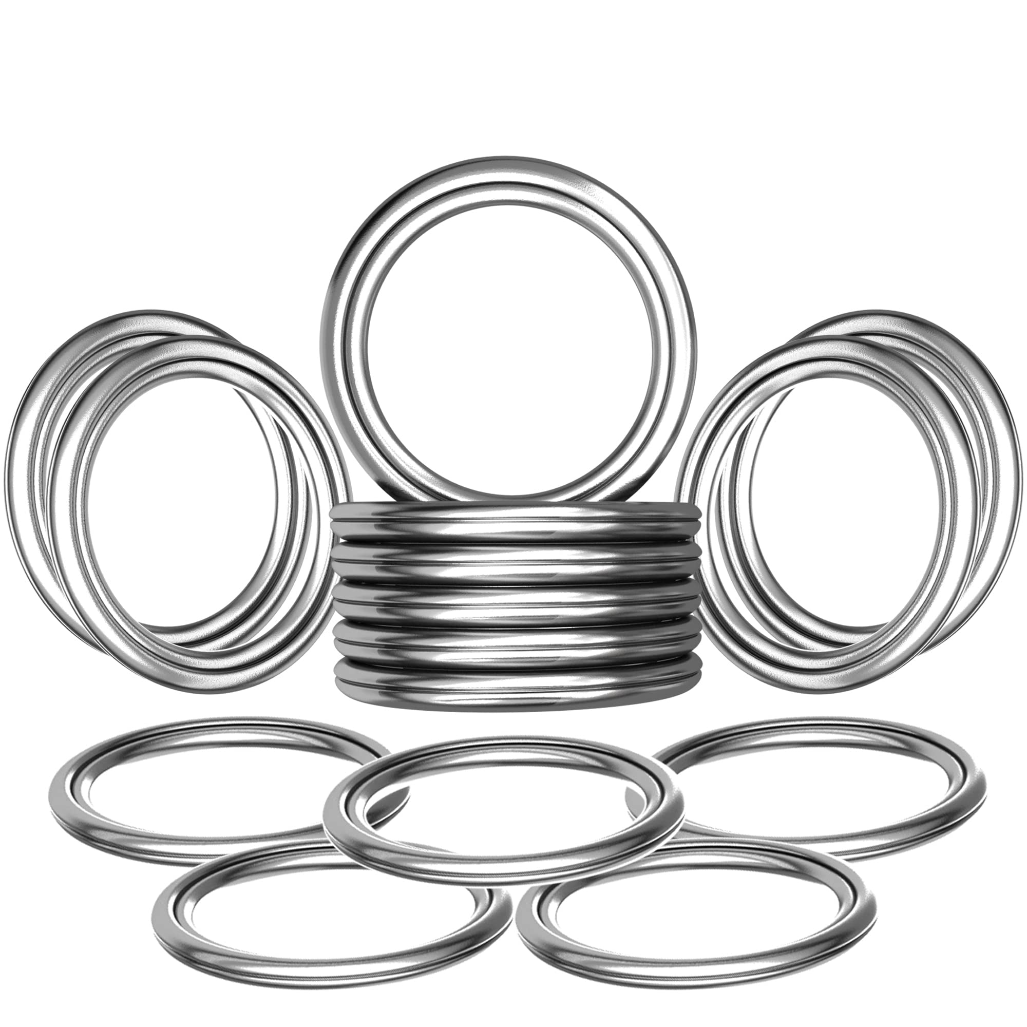 15Pcs Oil Drain Plug Crush Washer Gasket Seal - 14Mm Replacement For Mitsubishi - Oem Md050317 Fits Eclipse Cross Galant Lancer